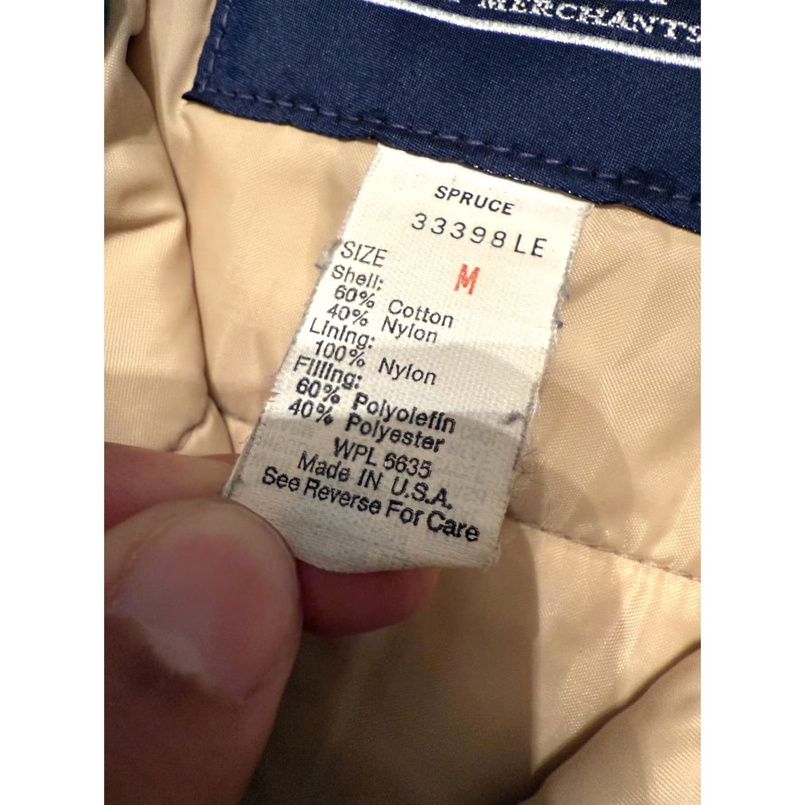 Lands' End VINTAGE Lands' End Parka Coat Mens M Green Insulated Raglan Made in USA 90s Size US M / EU 48-50 / 2 - 7 Thumbnail