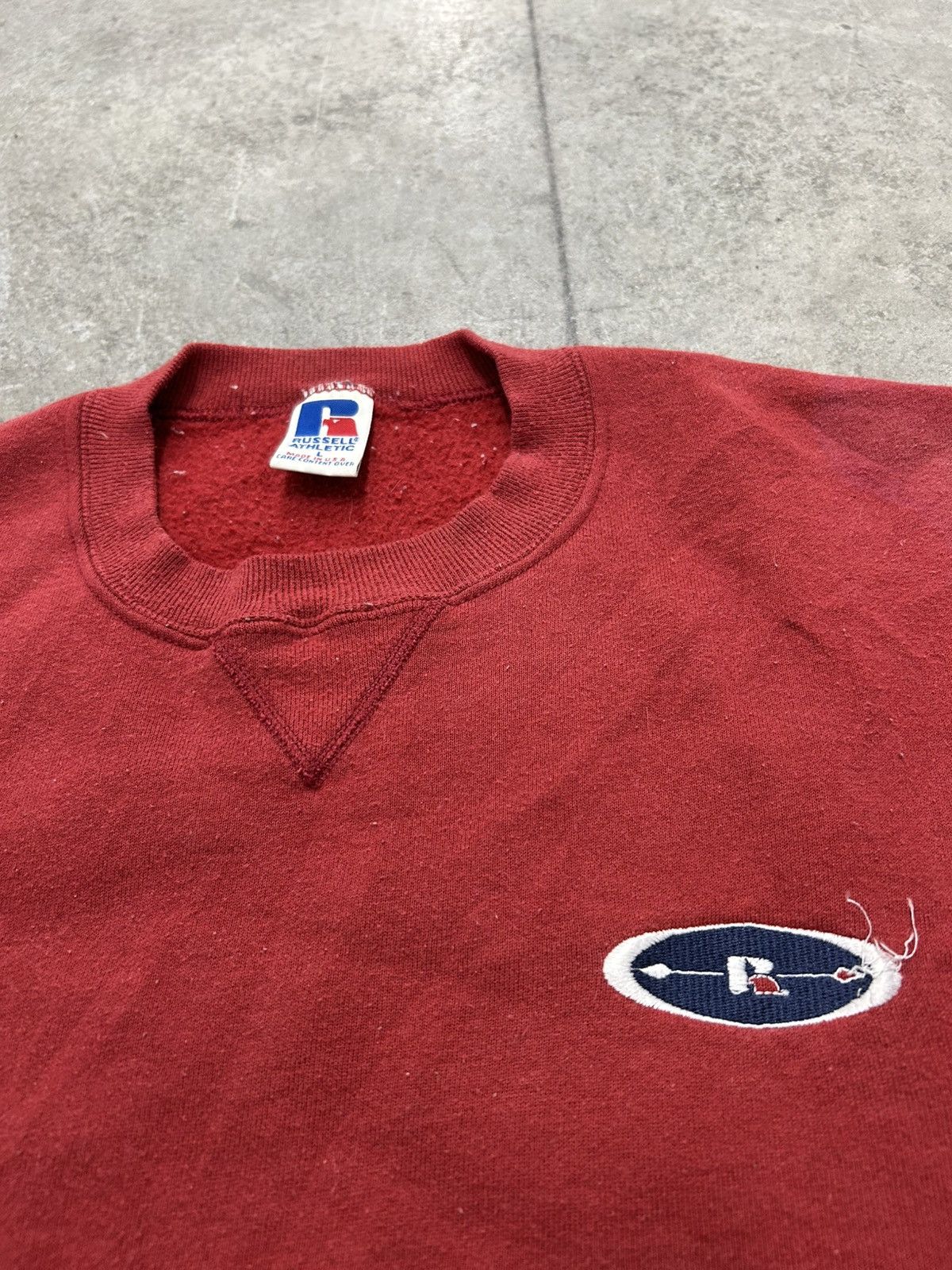 Russell Athletic Vintage Russell athletic sweatshirt made in USA red Size US L / EU 52-54 / 3 - 2 Thumbnail