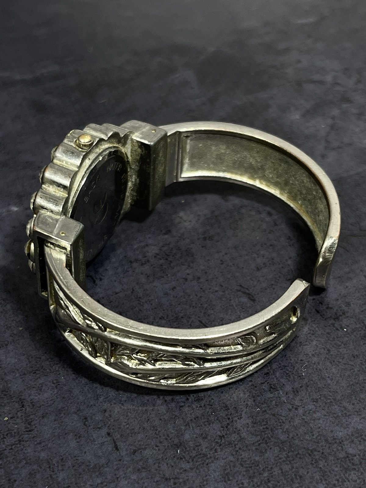 Jewelry Jiersi Rhinestone Cuff Watch, Vintage Style, Japanese Brand Size ONE SIZE - 11 Thumbnail