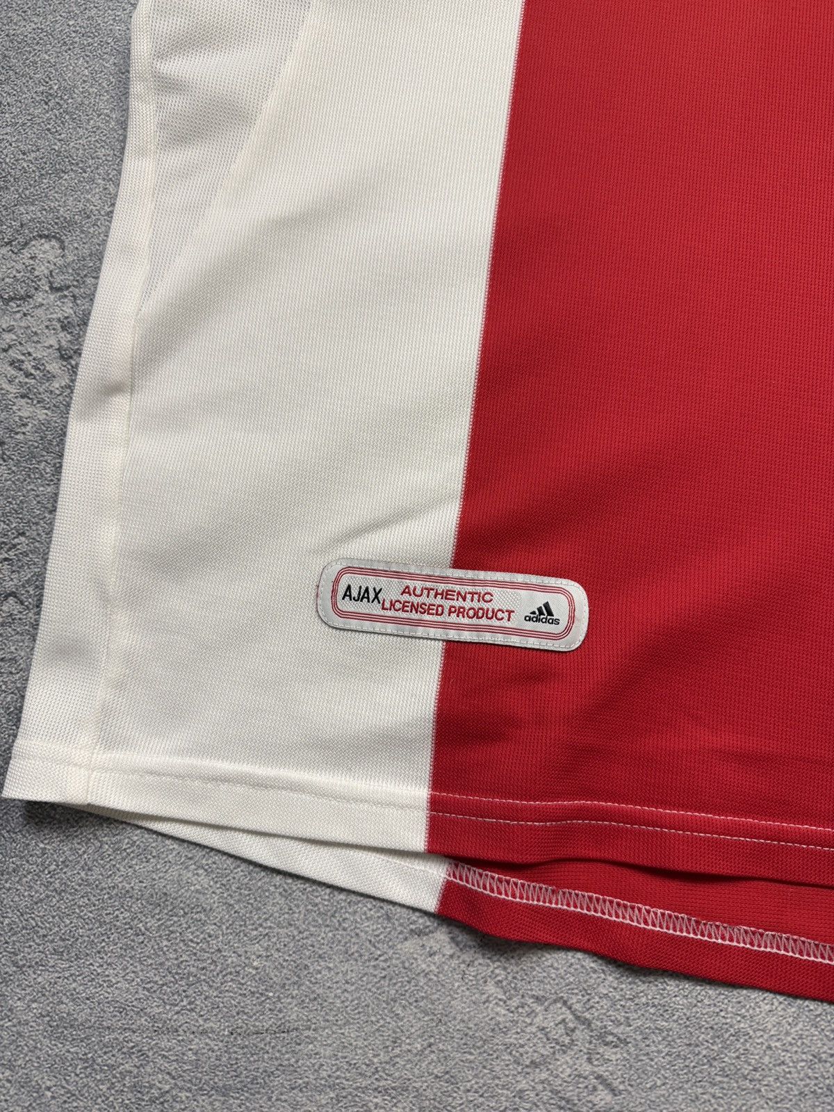 Adidas Adidas Ajax 2007/08 Vintage Home Kit Soccer Jersey Shirt Size US L / EU 52-54 / 3 - 3 Thumbnail