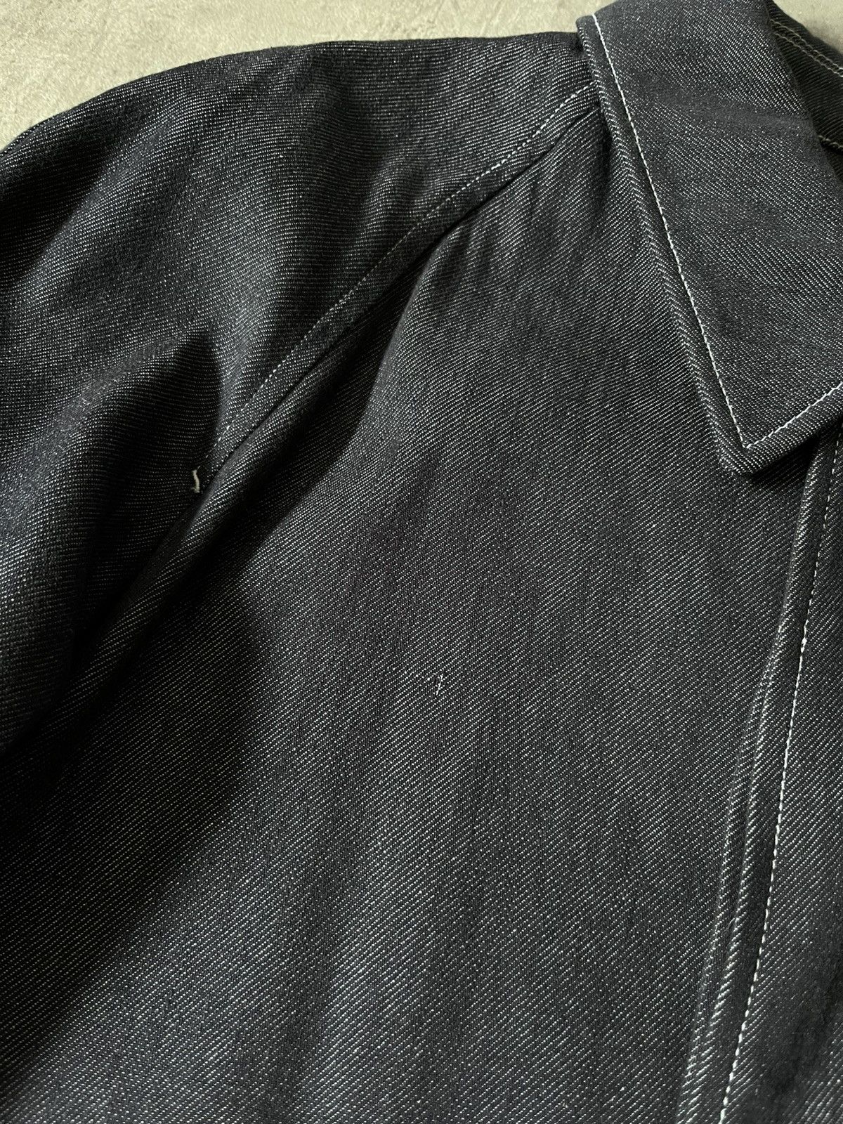Maison Margiela Maison Margiela A/W 2018 denim coat navy Size US M / EU 48-50 / 2 - 9 Thumbnail