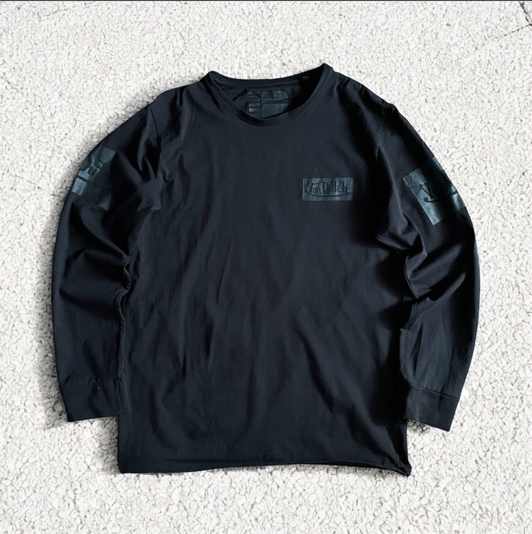 Vintage × Von Dutch Vintage Von Dutch Long Sleeve Tee Shirt Size US XL / EU 56 / 4 - 1 Thumbnail