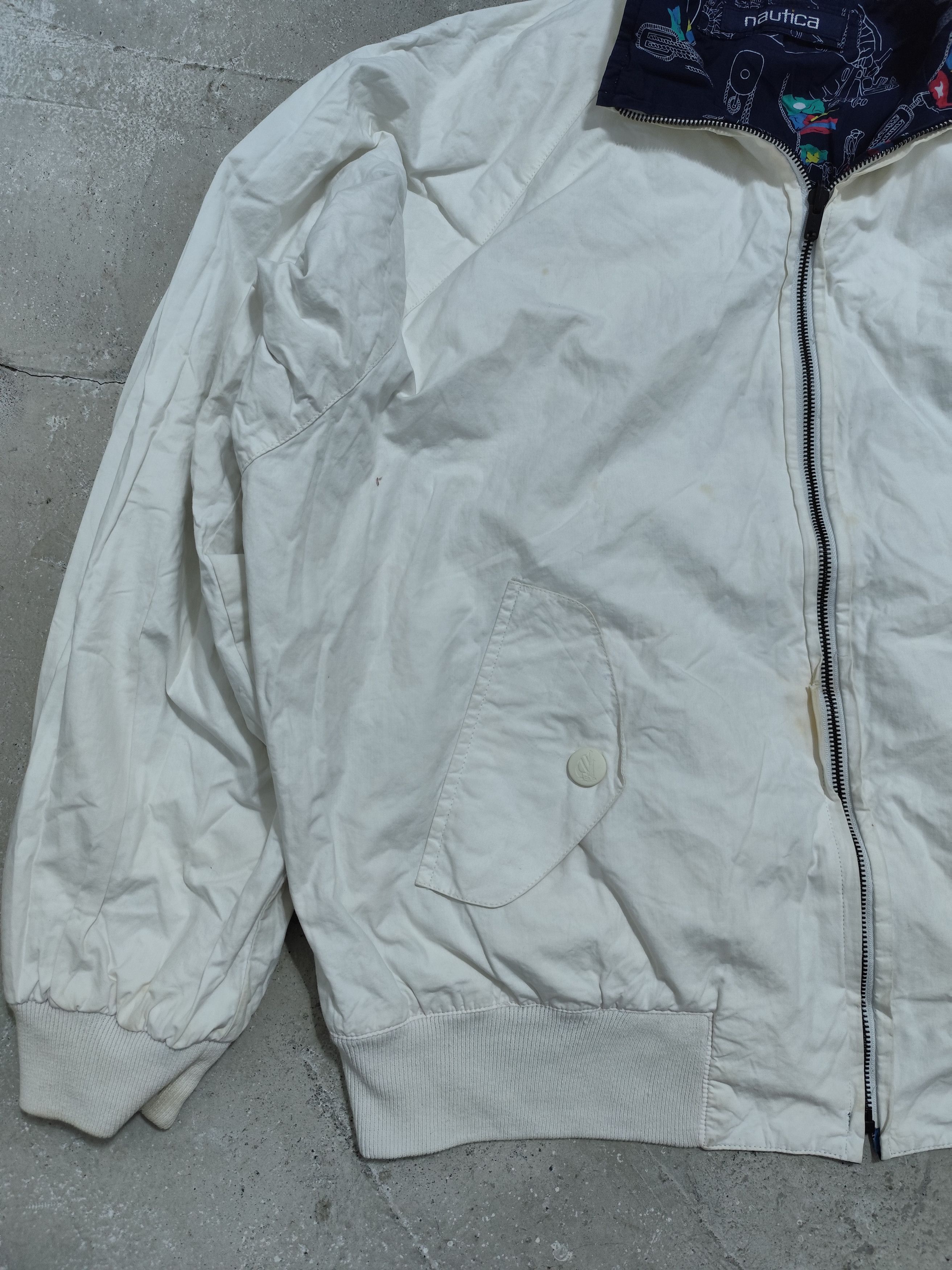Nautica VINTAGE NAUTICA REVERSIBLE JACKET YACHT CLUB Size US XL / EU 56 / 4 - 7 Thumbnail