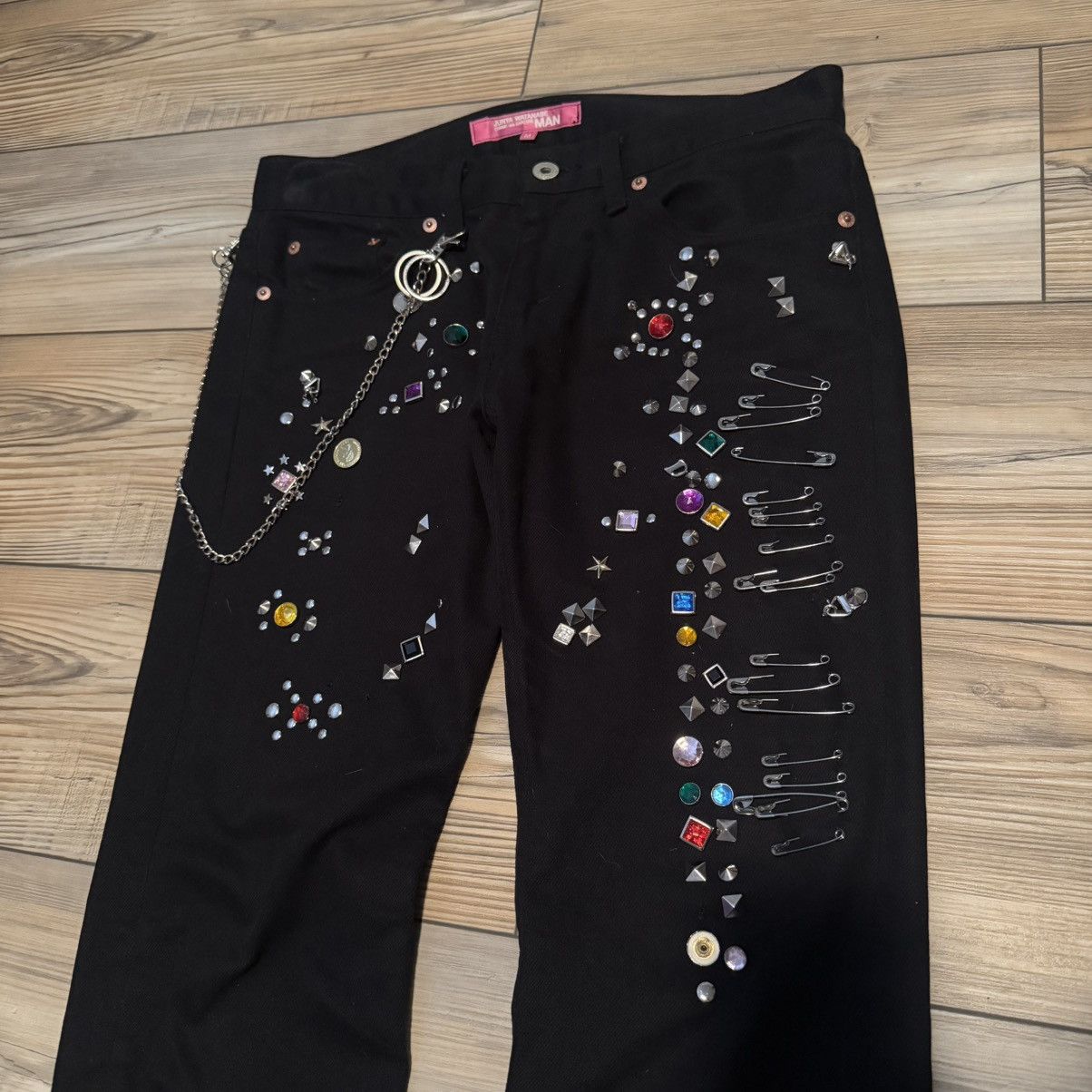 Junya Watanabe junya watanabe ad2002 jewel pants Size US 30 / EU 46 - 2 Thumbnail