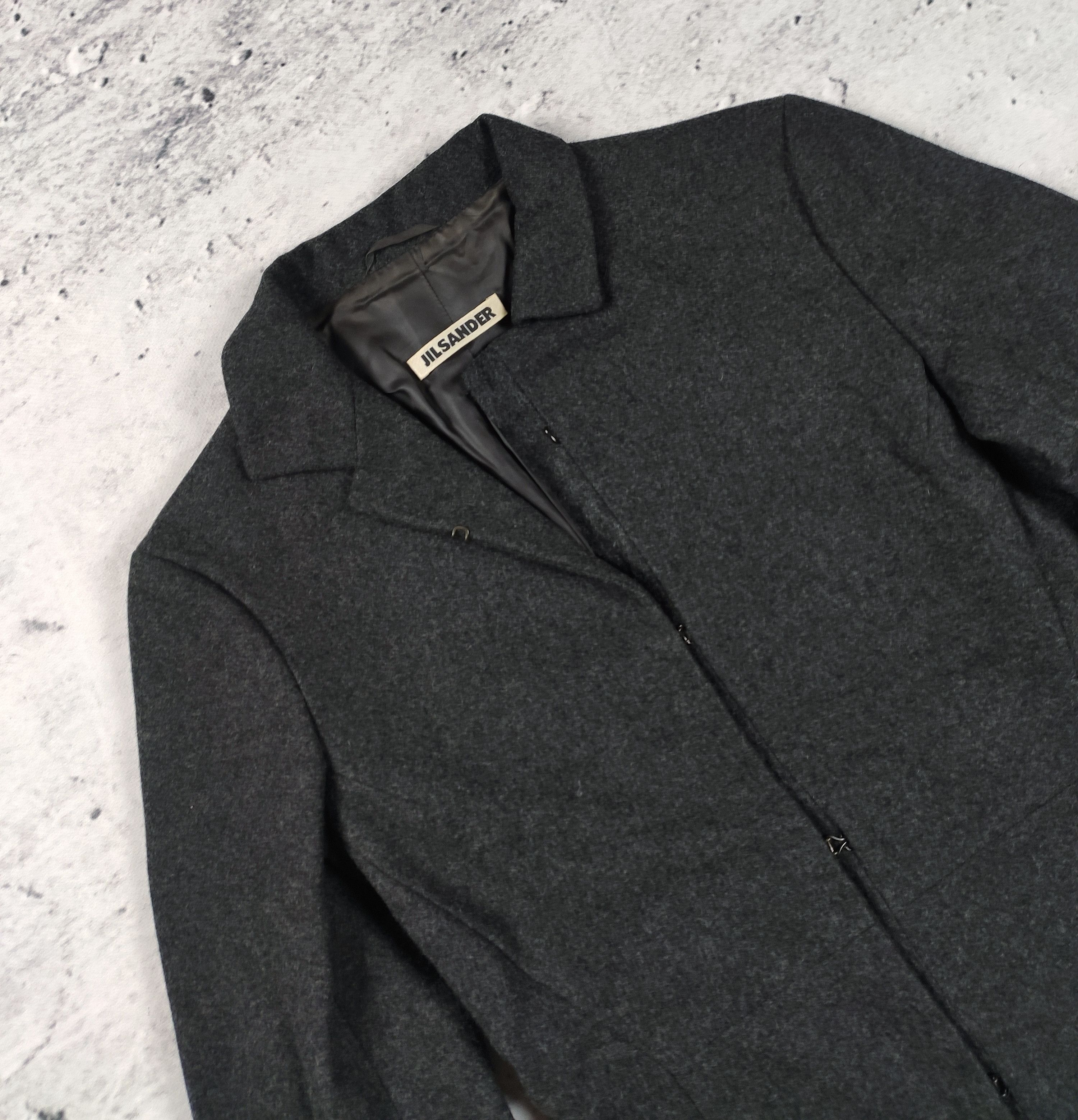 Rare Jil Sander wool coat archive