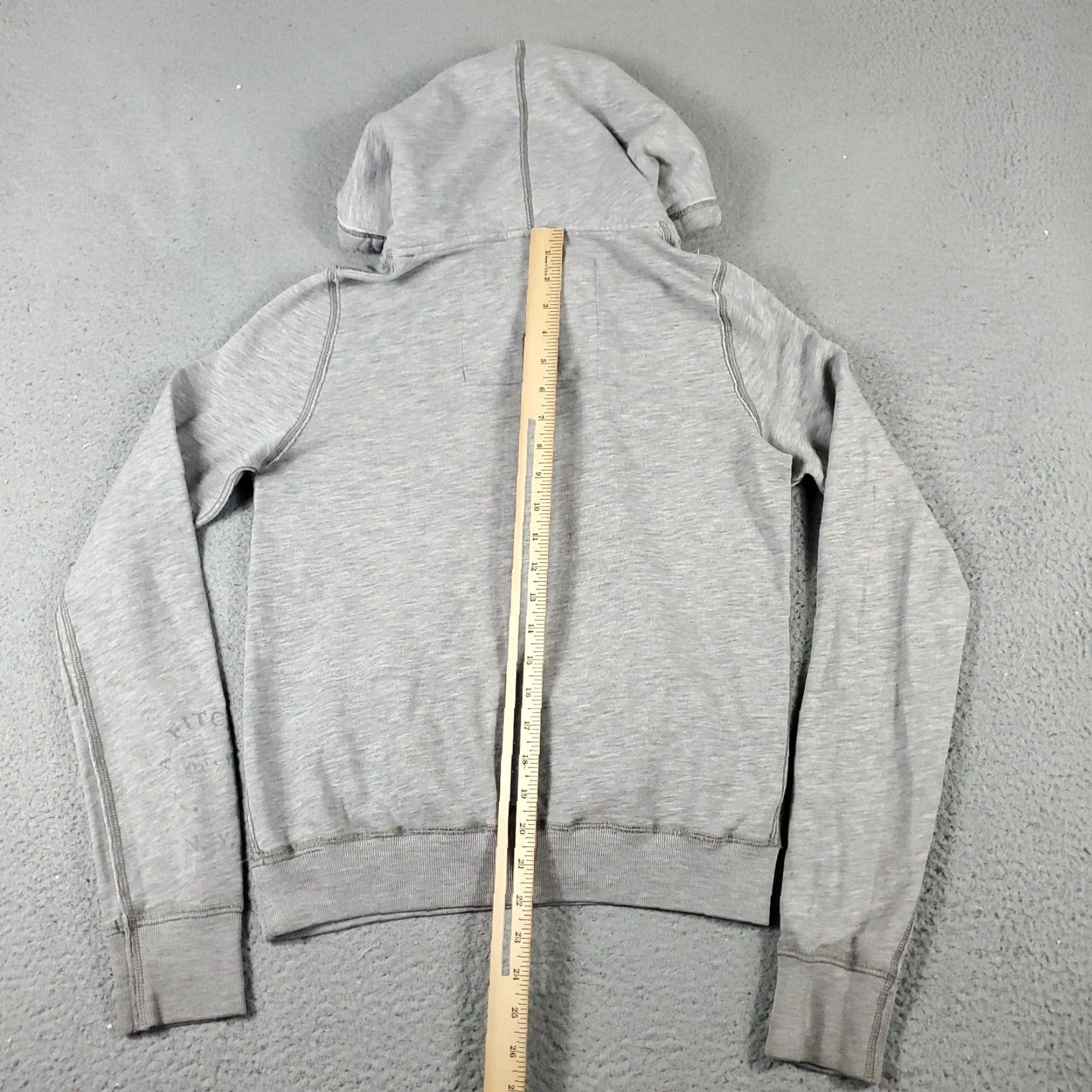 Abercrombie & Fitch Abercrombie & Fitch Hoodie Womens Medium Gray Cotton Blend Pullover Sweatshirt Size M / US 6-8 / IT 42-44 - 7 Thumbnail