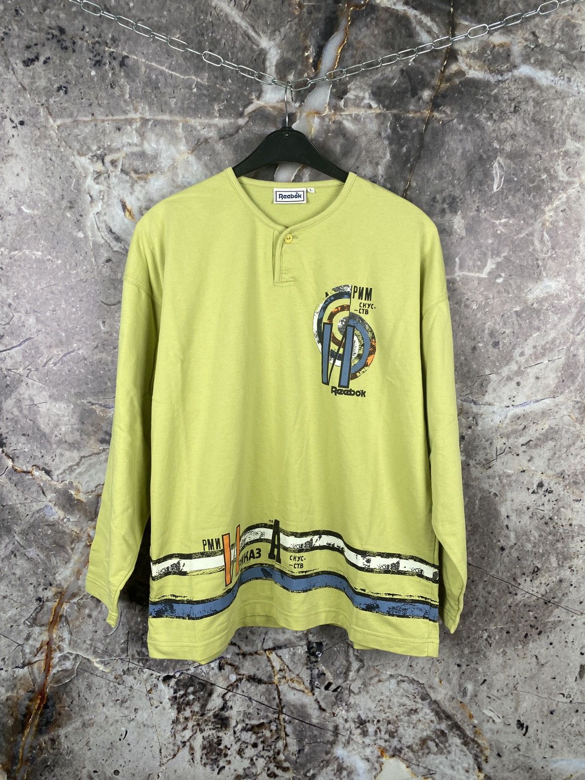 Reebok Men’s Reebok Sweatshirt Vintage Size Large Size US L / EU 52-54 / 3 - 1 Thumbnail