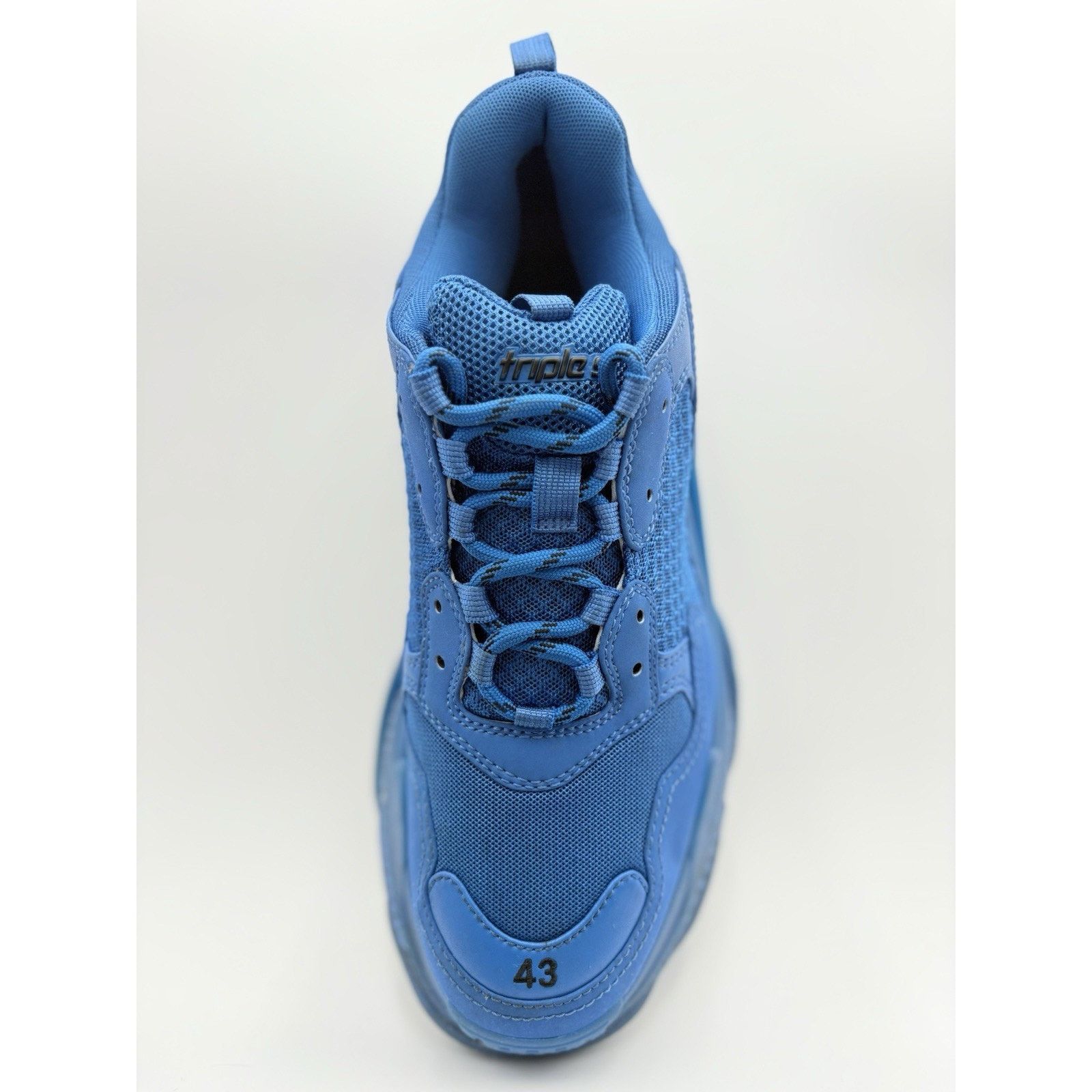 Balenciaga Balenciaga Triple S Clear Sole ' Blue ' | GREAT CONDITION! Size US 10 / EU 43 - 11 Thumbnail