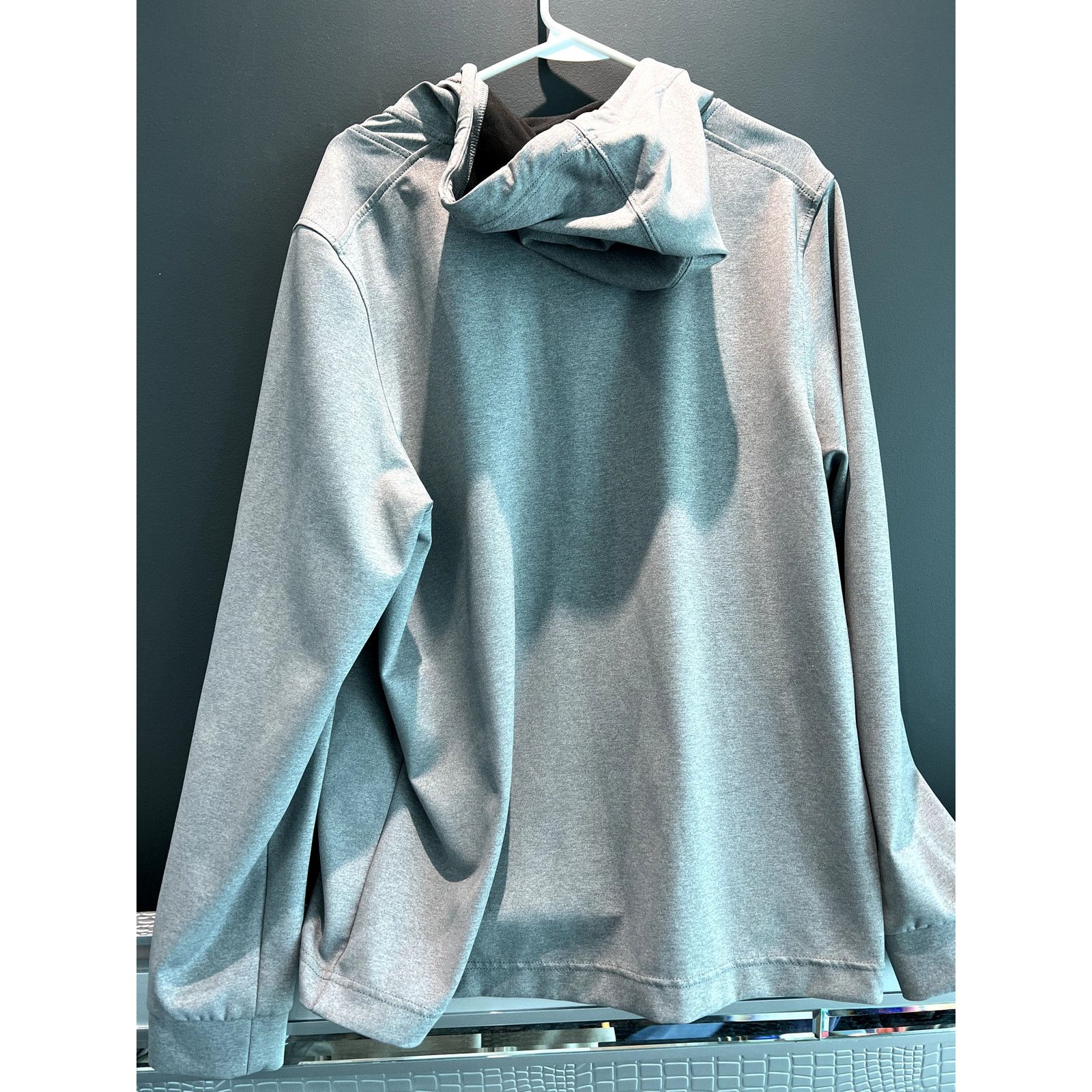 Rhone Large Rhone Mens Activewear Zip-Up Hoodie - Gray Size US L / EU 52-54 / 3 - 2 Thumbnail