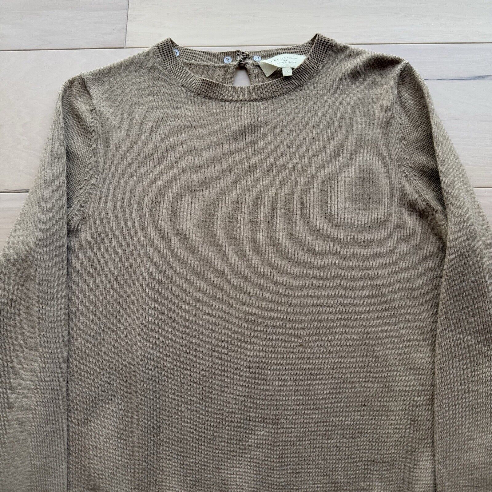 Sezane La Maille Sezane Sweater Women's Small Brown Wool Glam Boho Size S / US 4 / IT 40 - 3 Thumbnail