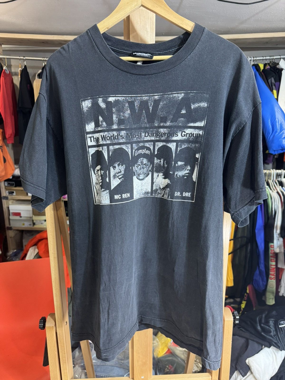 VINTAGE NWA RUTHLESS RECORDS XL
