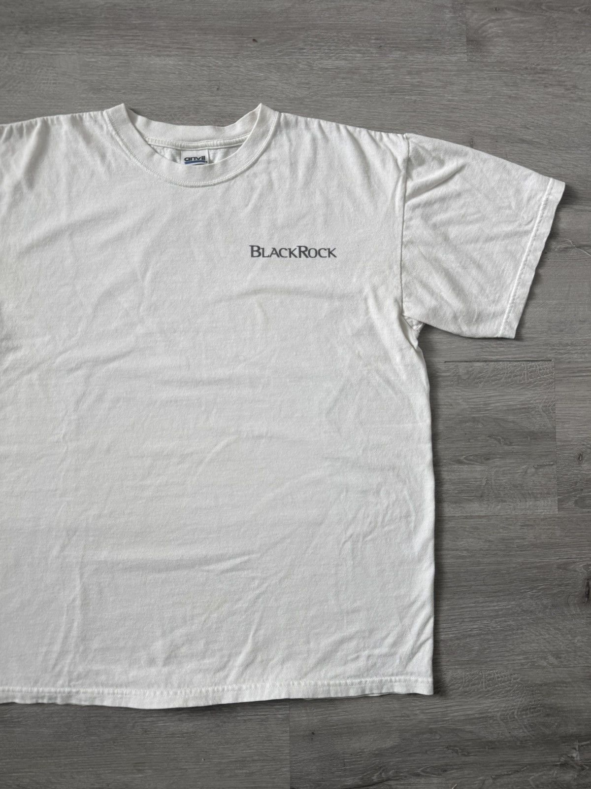 Vintage Early 2000s Black Rock T Size US L / EU 52-54 / 3 - 3 Thumbnail