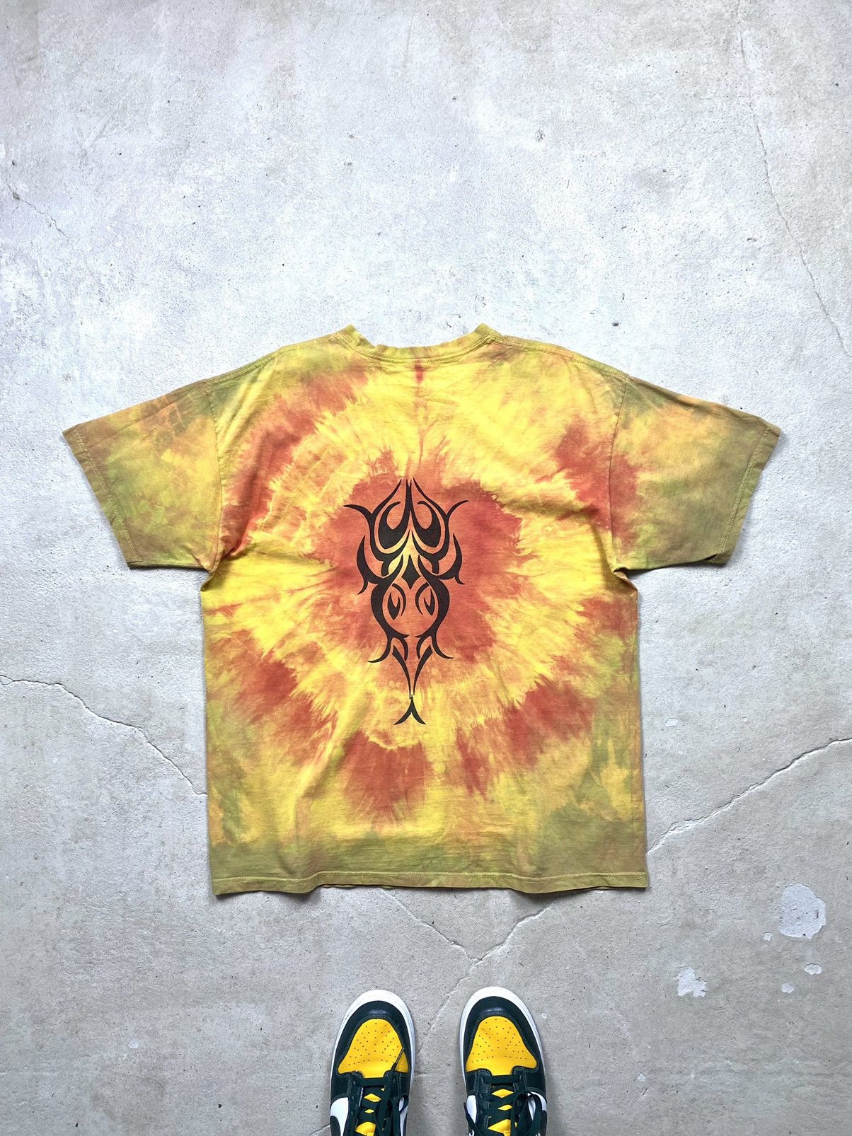 Vintage Y2K Vintage 2000’s Surf Design Tie Dye T Shirt Stussy Size US XL / EU 56 / 4 - 2 Thumbnail