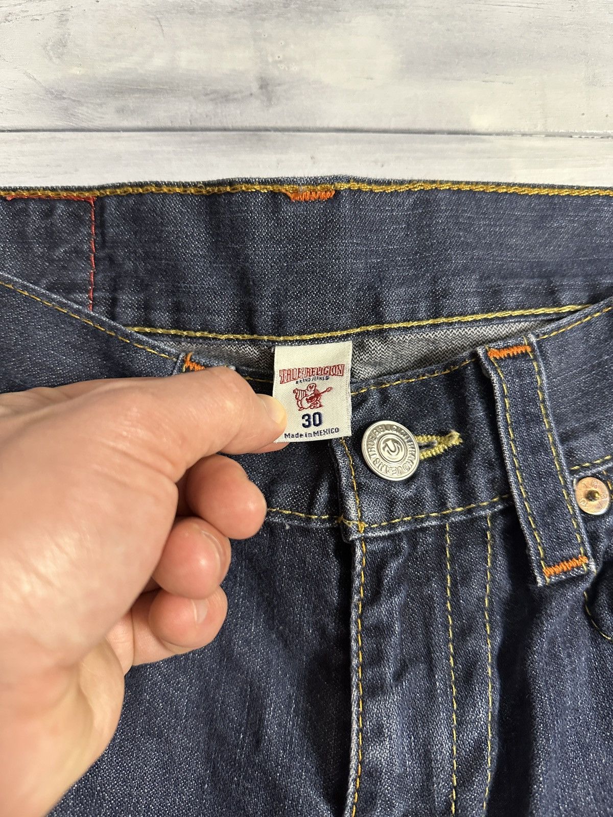 True Religion Rare Vintage Jeans True Religion Japan Y2K Style. Size US 30 / EU 46 - 10 Thumbnail