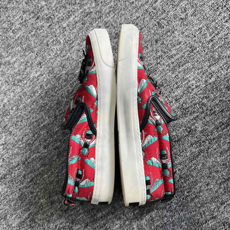 Gucci Gucci Colorful Insect Embellished Low-top Sneakers Size US 6.5 / EU 39-40 - 6 Thumbnail