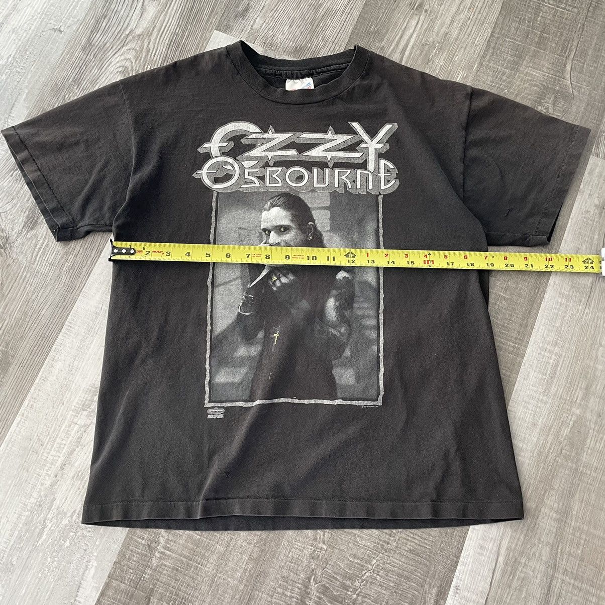 Ozzy Osbourne × Vintage Vintage 1992 Ozzy Osbourne The Last Bloody Shows T-Shirt Size US L / EU 52-54 / 3 - 12 Thumbnail
