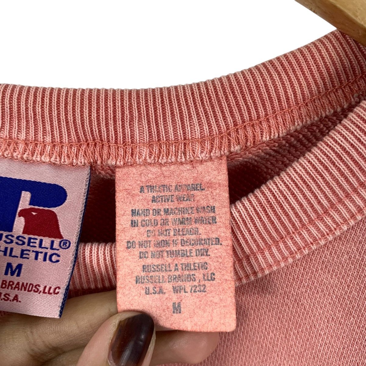 Russell Athletic Vintage RUSSELL ATHLETIC Pocket Plain Design Pastel Size M / US 6-8 / IT 42-44 - 10 Thumbnail
