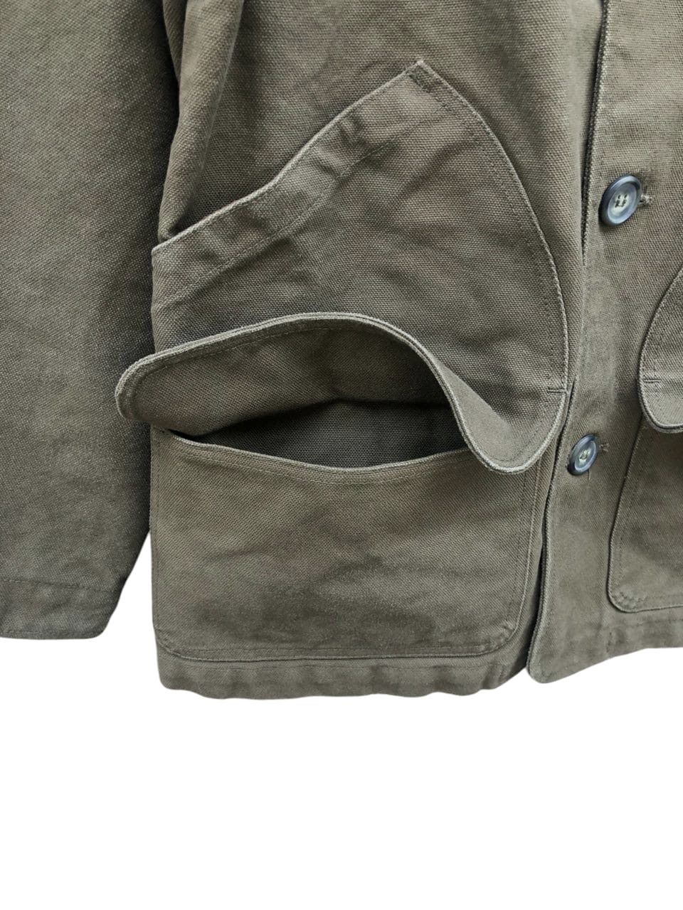 Japanese Brand × Vintage Vintage Univerd72 Houston Duck Canvas Hunting Jacket Rare Size US S / EU 44-46 / 1 - 8 Thumbnail
