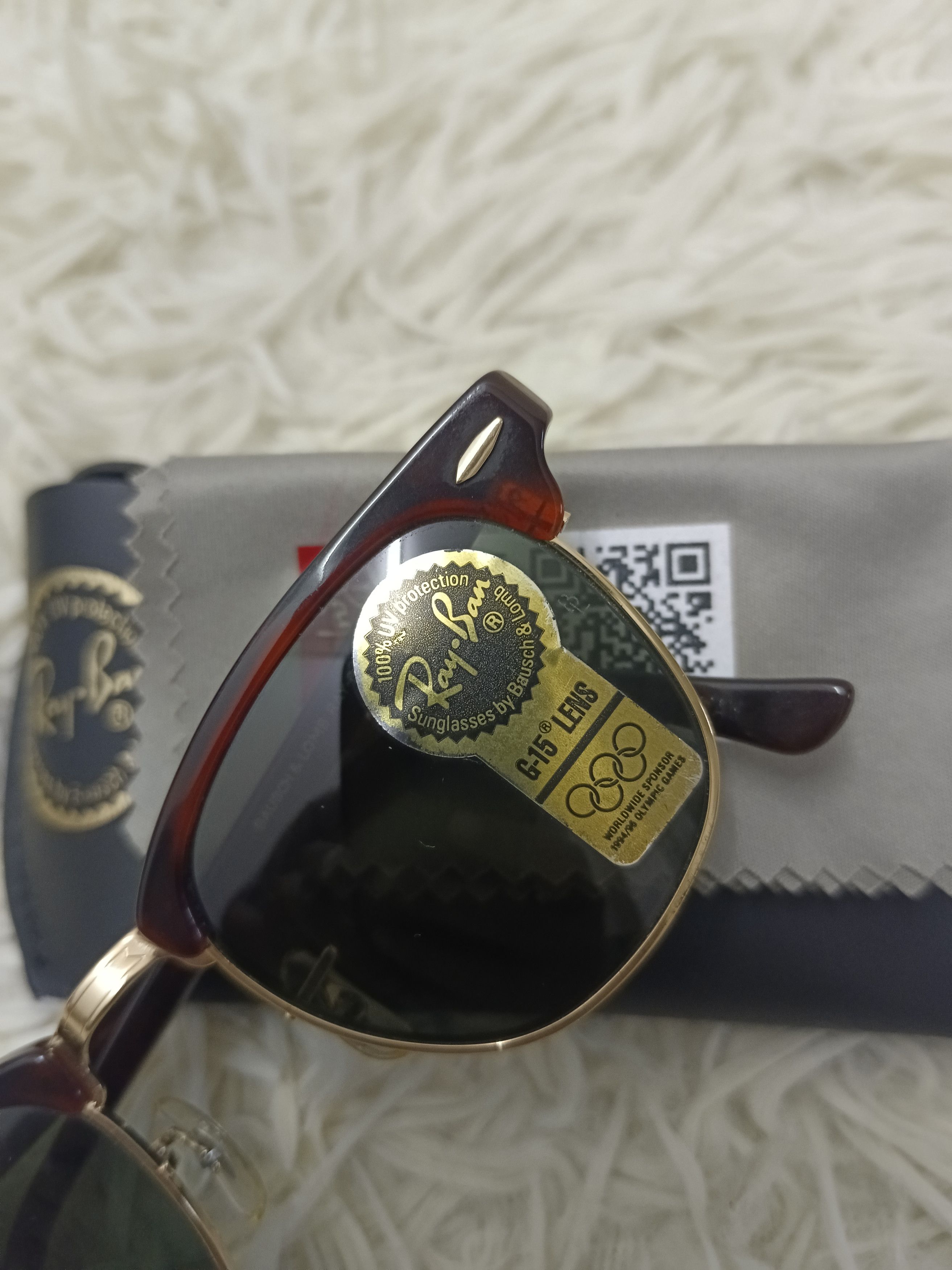 RayBan BRUCE WILLIS RAYBAN CLUBMASTER 80s Size ONE SIZE - 5 Thumbnail