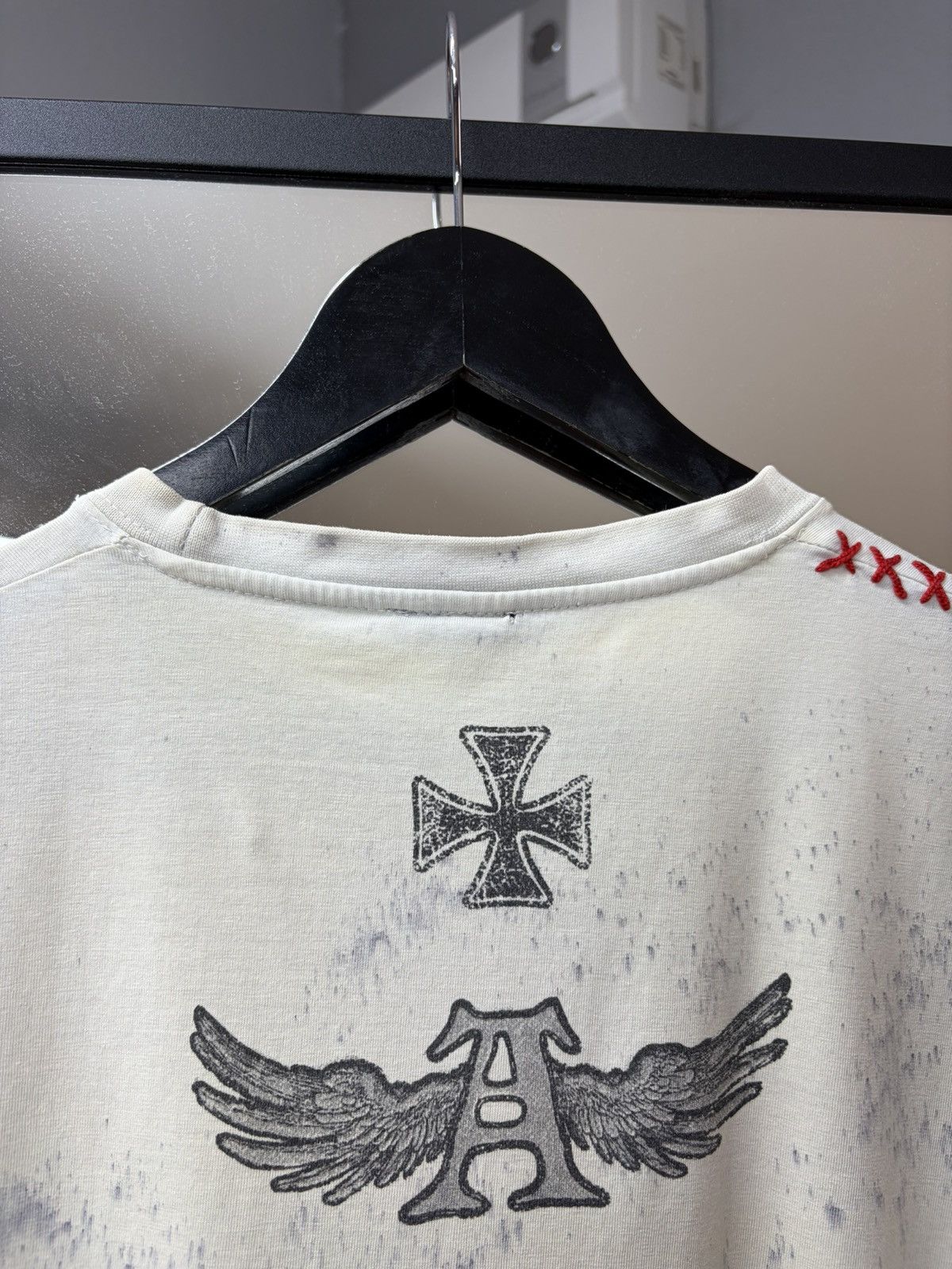 Affliction Vintage Affliction skull graphic Tee classic Y2K MMA era Size US L / EU 52-54 / 3 - 6 Thumbnail