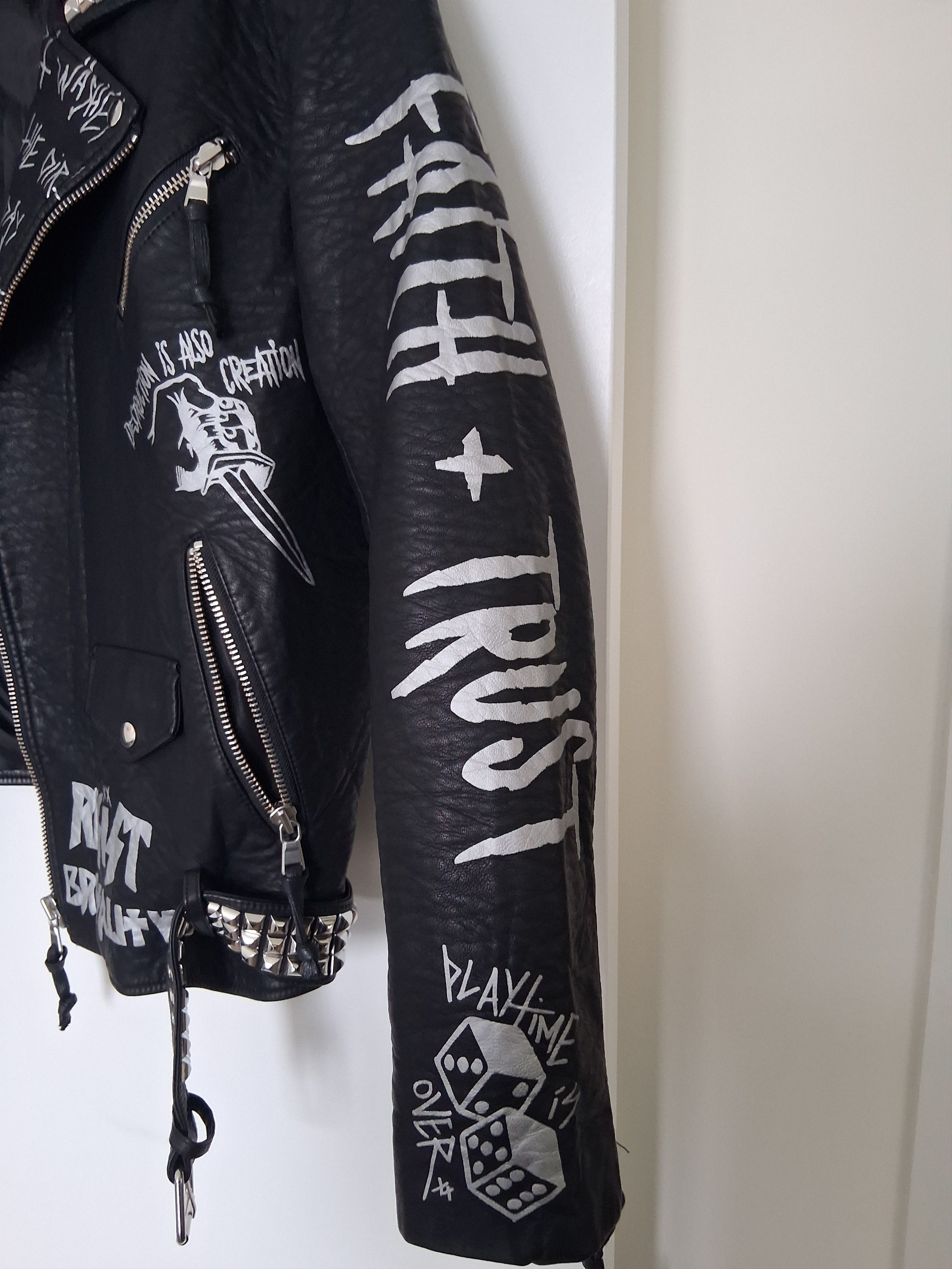 Cult Of Individuality Cult of individuality leather jacket sz XL Size US XL / EU 56 / 4 - 3 Thumbnail