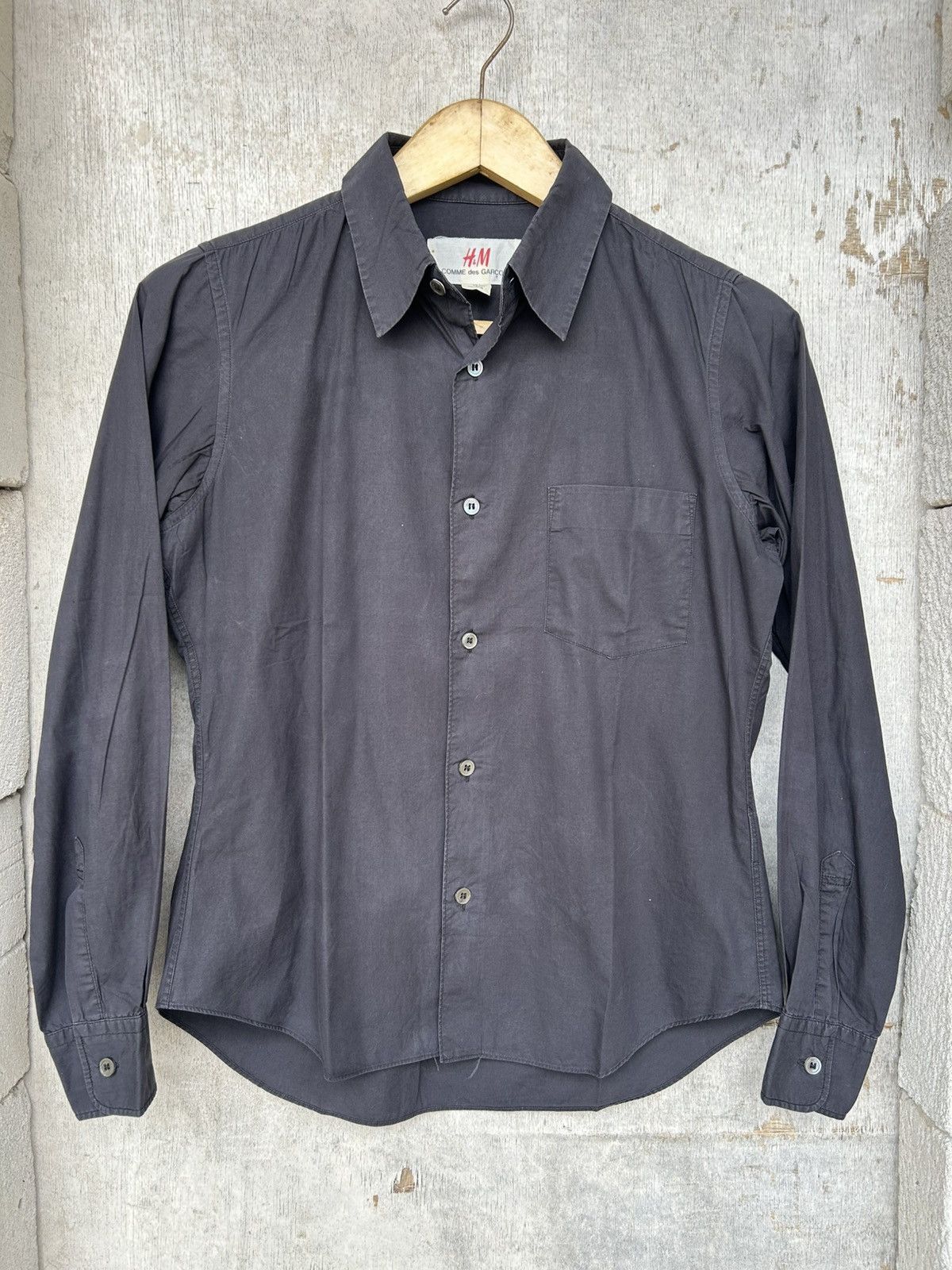 Comme des Garcons × H&M Comme Des Garcons x H&M Plain Shirt Black Size S / US 4 / IT 40 - 1 Thumbnail