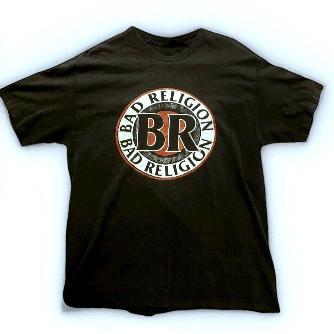 Other 94' Bad Religion T-Shirt BR Circle + Crossbuster SoCal Promo Size US XL / EU 56 / 4 - 2 Thumbnail