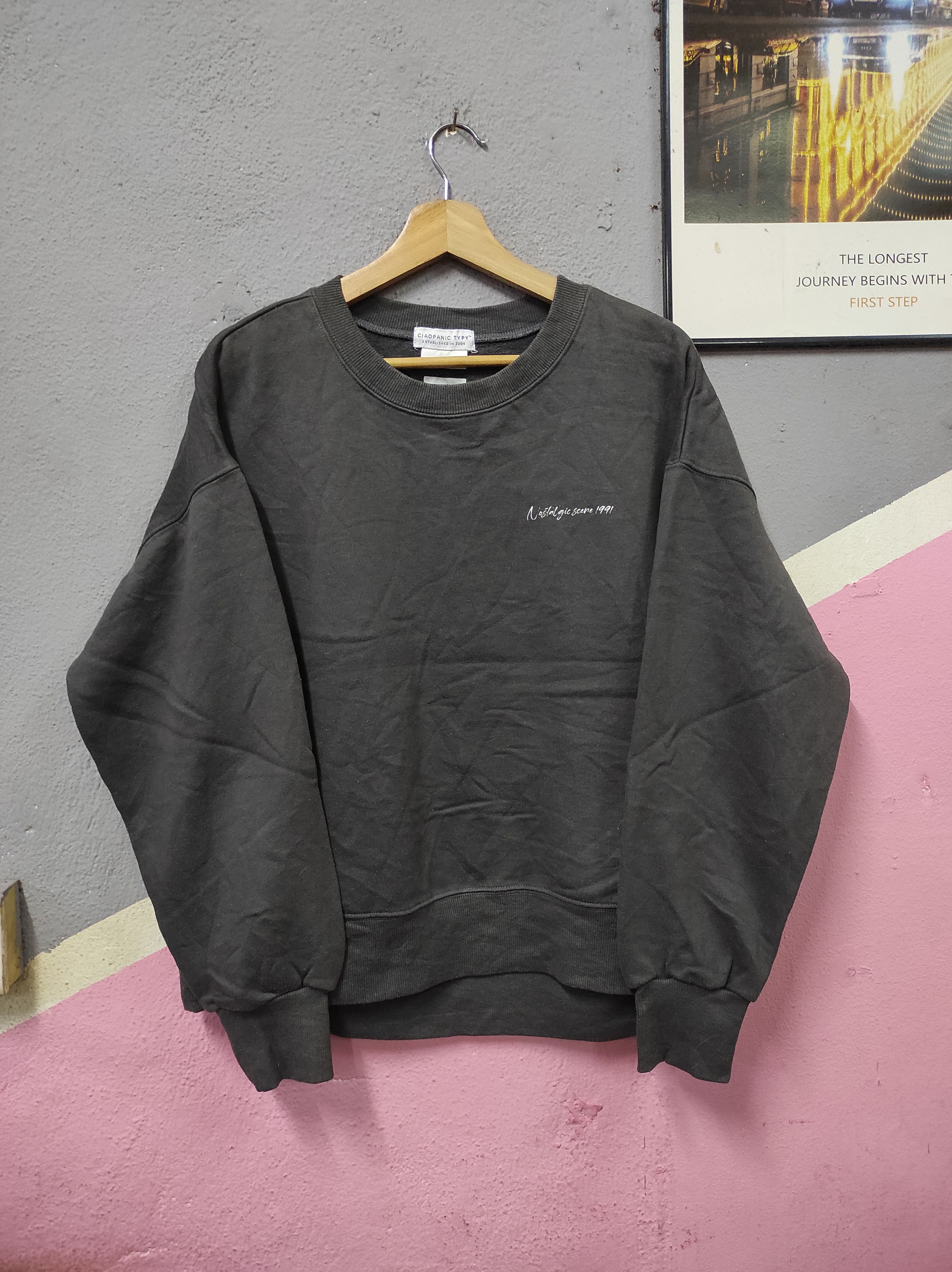 Ciaopanic CIAOPANIC TYPY 2004 MOTEL SWEATSHIRT OVERSIZED BAGGY Size ONE SIZE - 5 Thumbnail