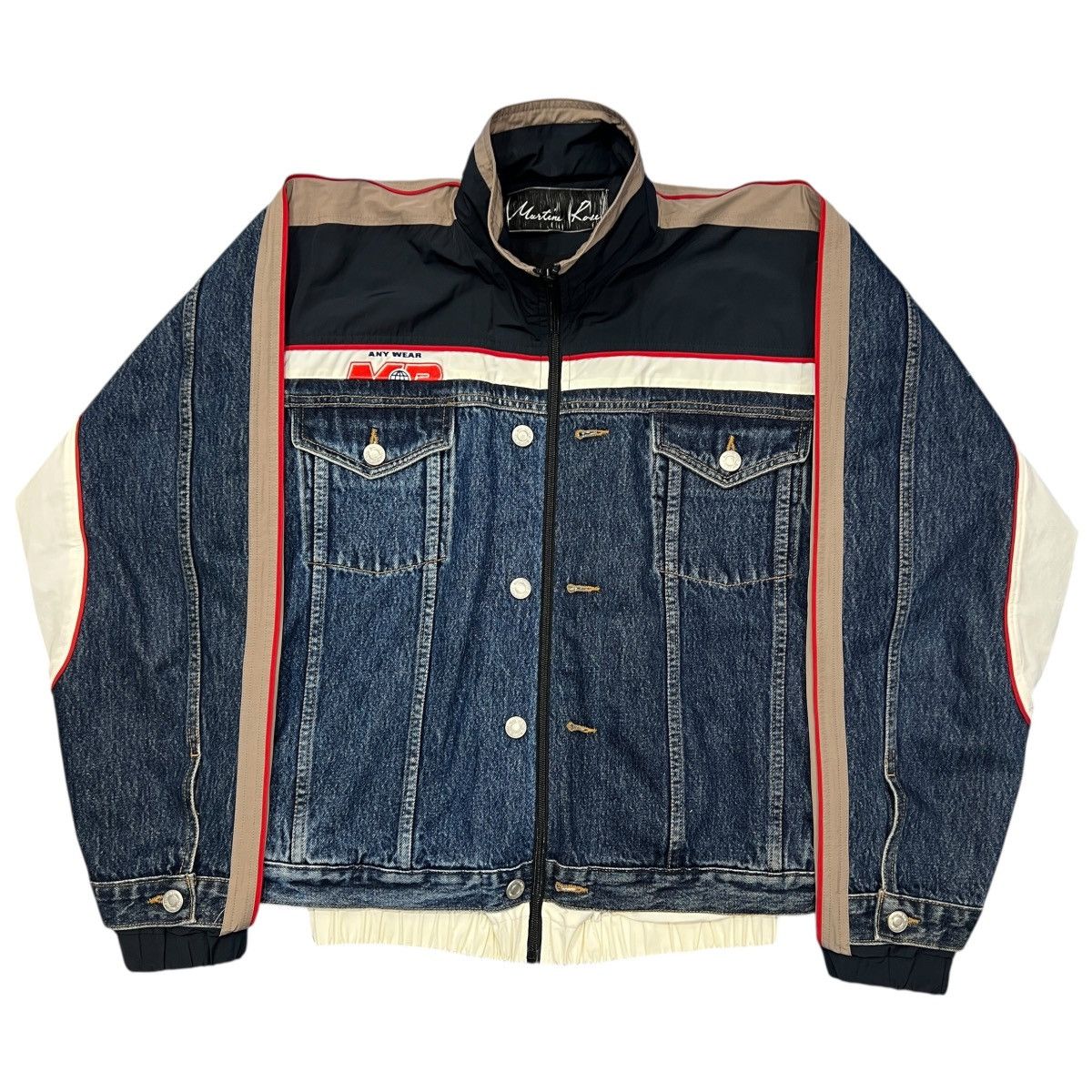 Martine Rose Hybrid Leopard Print Insert Track Jackets | Grailed