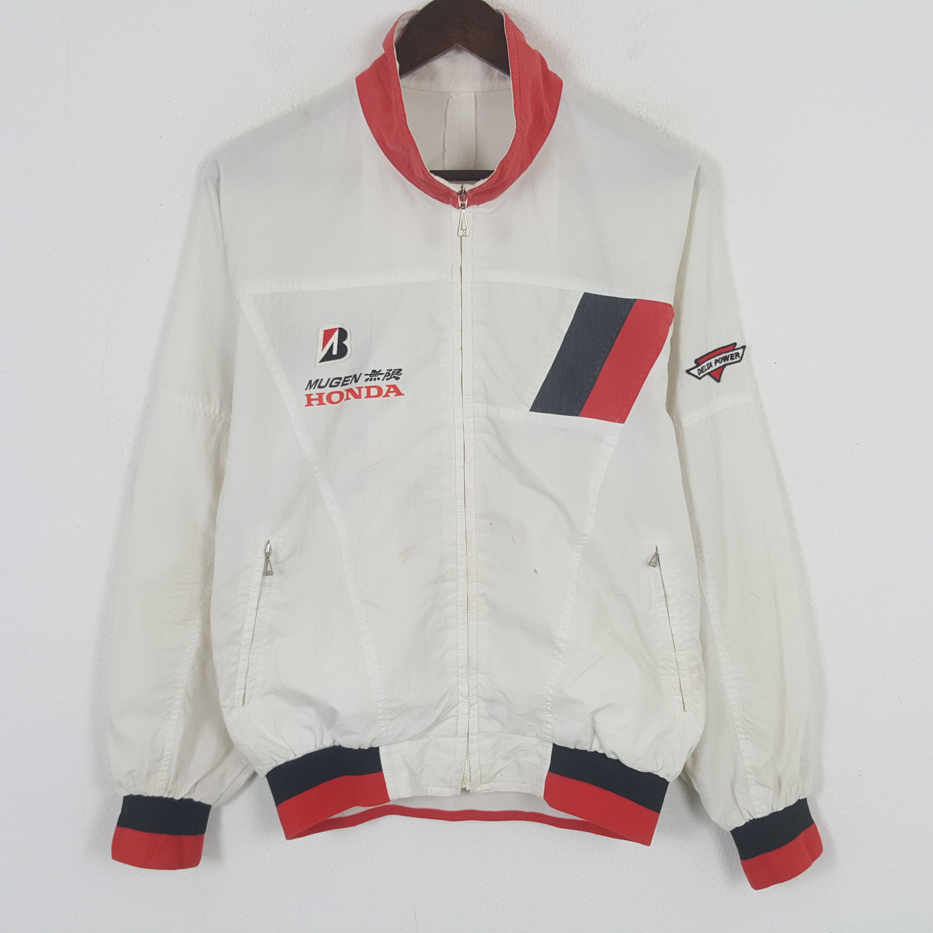 Honda × Vintage Vintage Bridgestone x Mugen Honda Racing Custom Logo Jacket Size US M / EU 48-50 / 2 - 3 Thumbnail