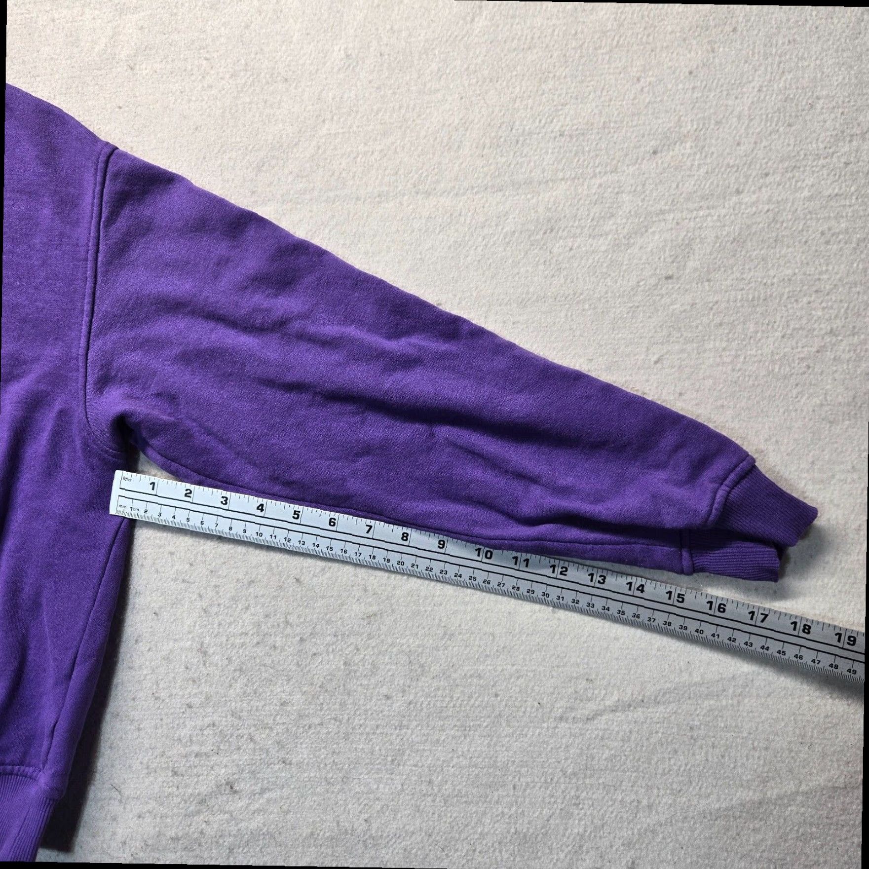 Vintage VINTAGE Alaska Mount Hayes Ski Resort Purple Long Sleeve Pullover Sweatshirt Womens M Size M / US 6-8 / IT 42-44 - 5 Thumbnail