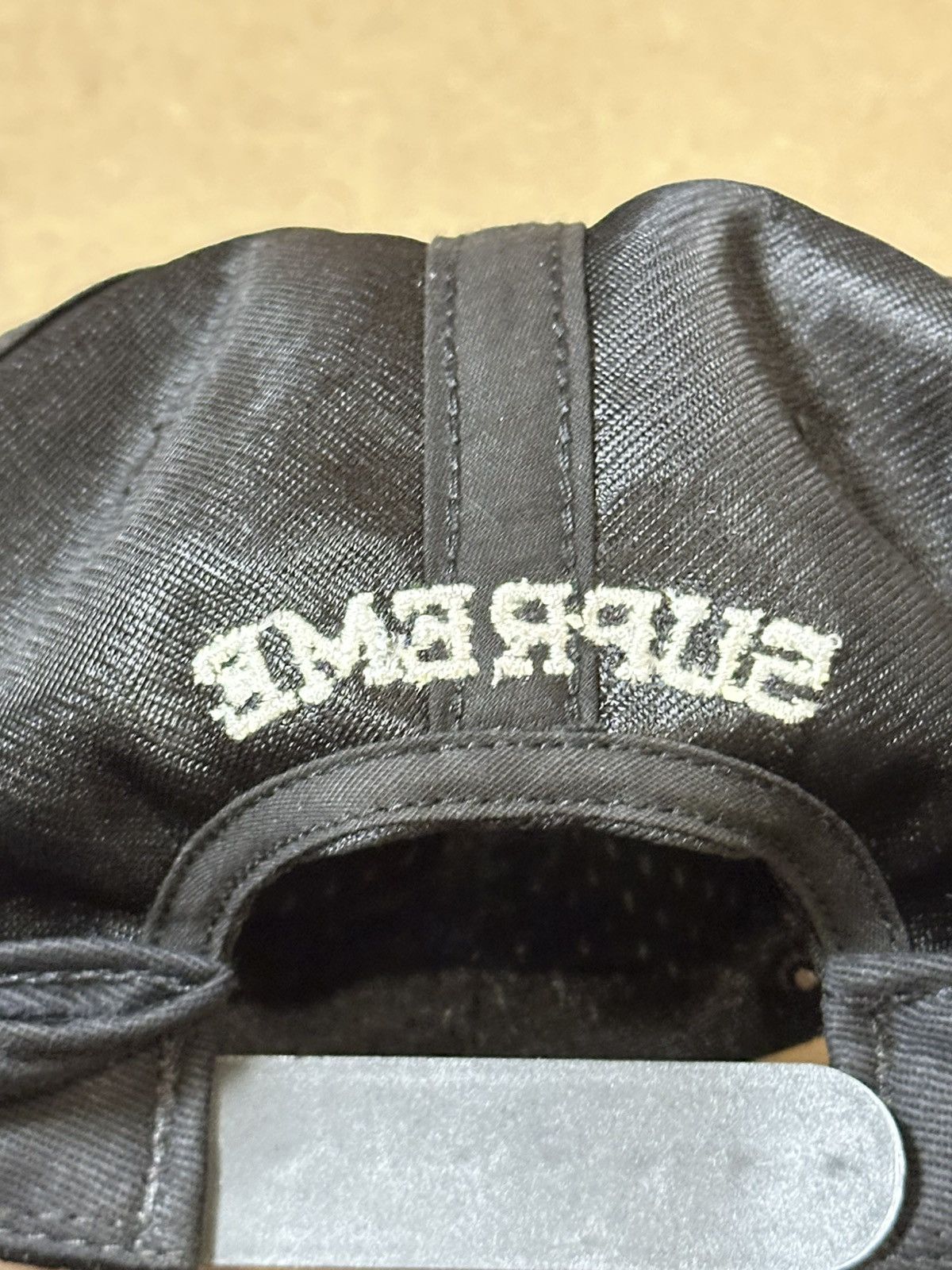 Supreme Supreme Zig Zag 6-Panel cap in black. Size ONE SIZE - 10 Thumbnail