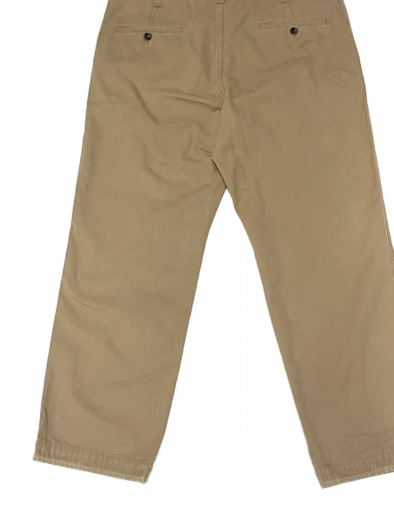 Gucci Gucci Koi Fish Embroidered Beige Trousers Size US 38 / EU 54 - 3 Thumbnail