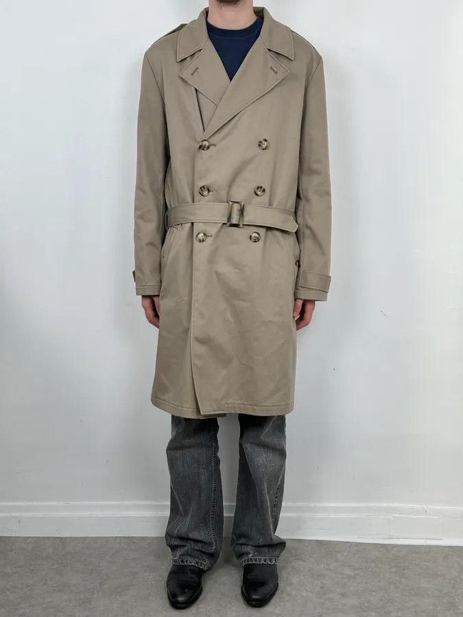 A.P.C. A.P.C. Beige Classy Trench Coat Size US M / EU 48-50 / 2 - 2 Thumbnail