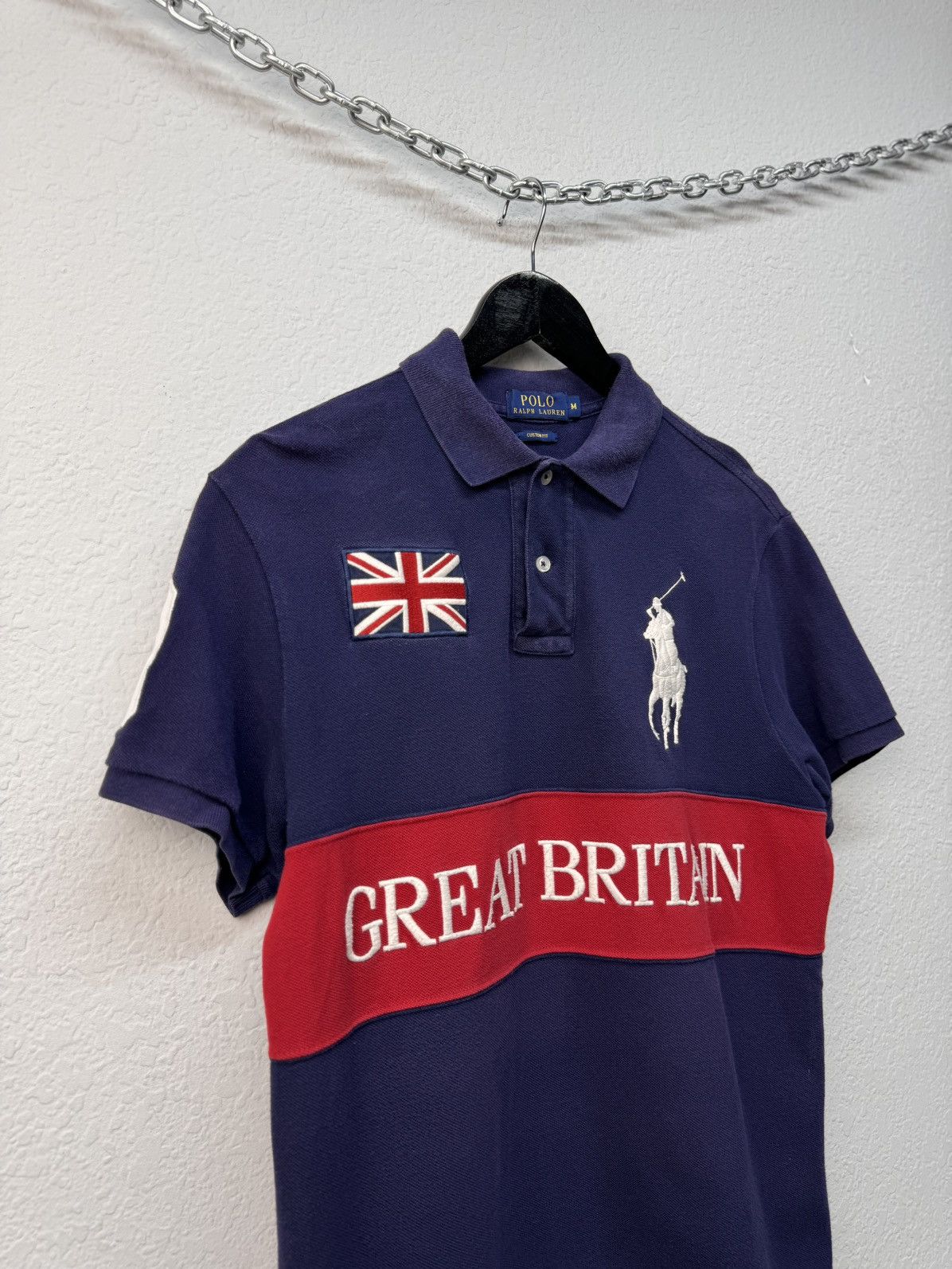 Japanese Brand × Polo Ralph Lauren Vintage Polo Ralph Lauren USA Polo Shirt Rugby Japanese Size US M / EU 48-50 / 2 - 4 Thumbnail