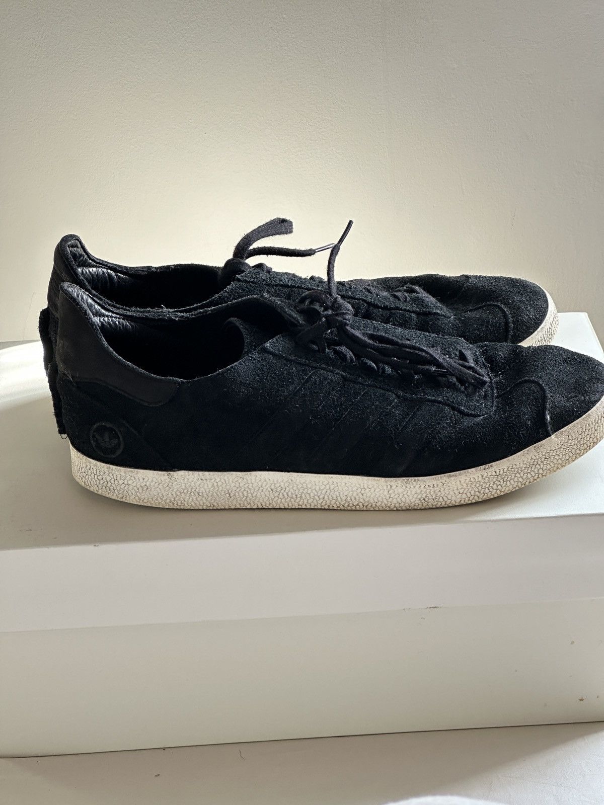 Adidas × Wings + Horns Wings + Horns Adidas Primeknit Gazelle Black UK 11 Size US 11.5 / EU 44-45 - 3 Thumbnail