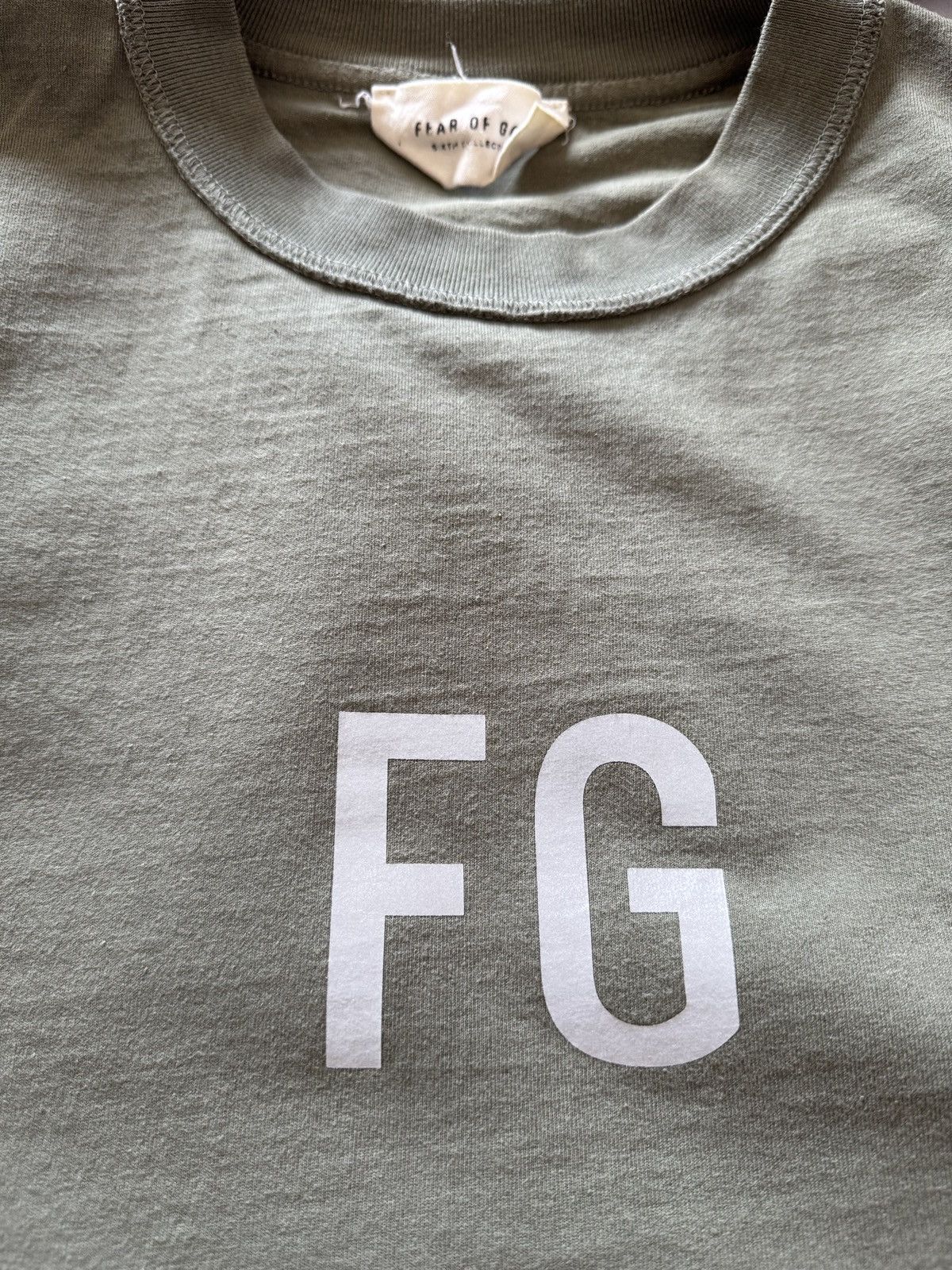 Fear of God 🔥 Fear of God 6th Sixth Collection Reflective Logo T-Shirt Size US M / EU 48-50 / 2 - 7 Thumbnail