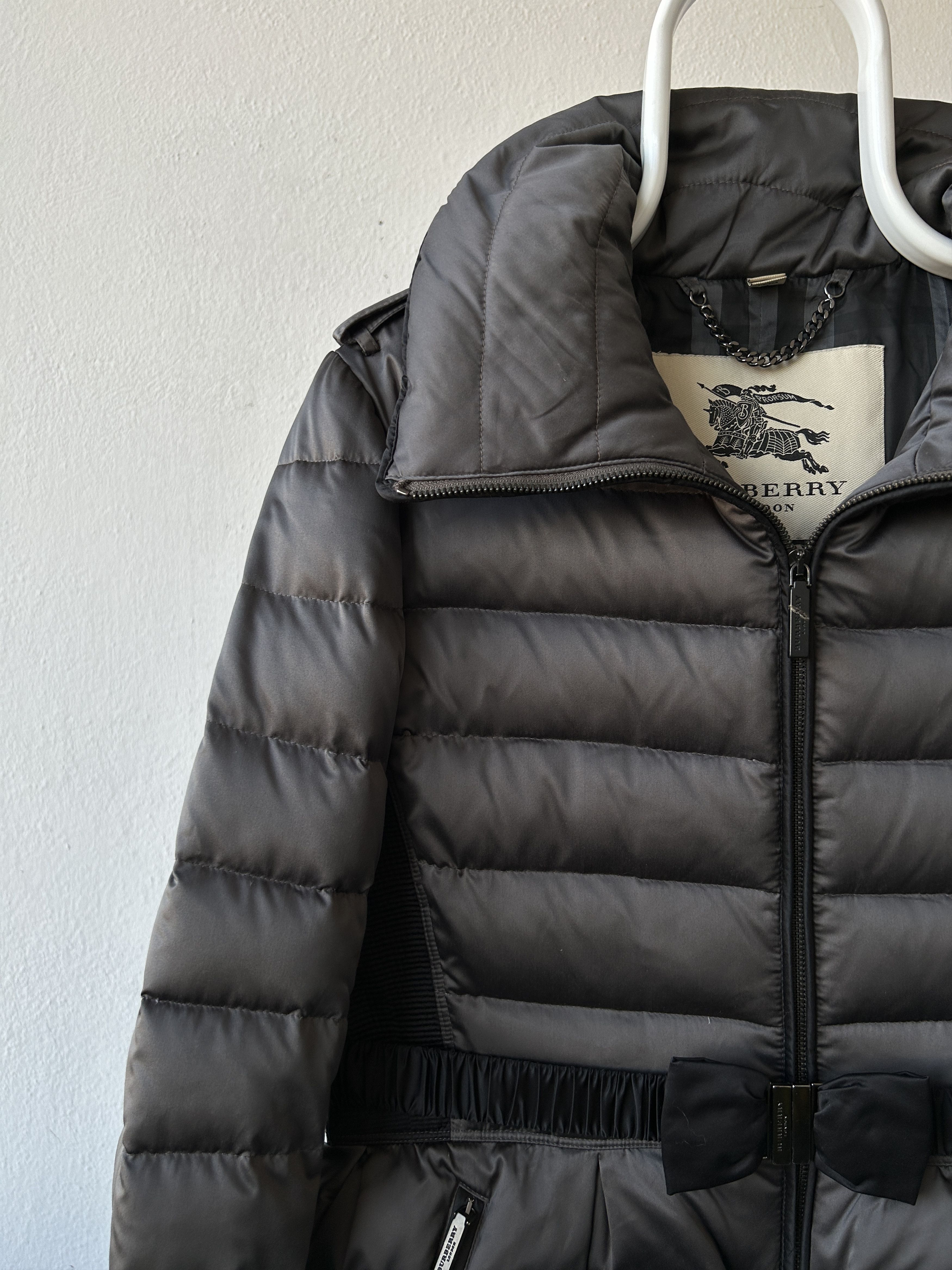 Burberry Burberry belted short puffer jacket Size L / US 10 / IT 46 - 9 Thumbnail