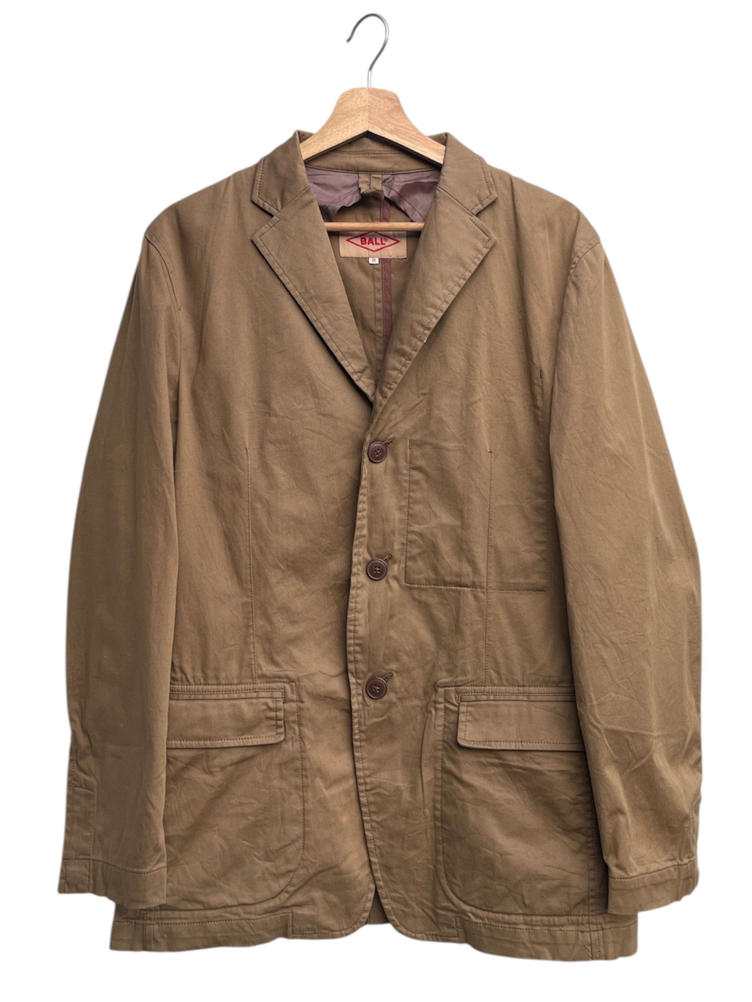 Vintage BALL by Aldo Ciavatta Chore Work Jacket Size US M / EU 48-50 / 2 - 1 Thumbnail