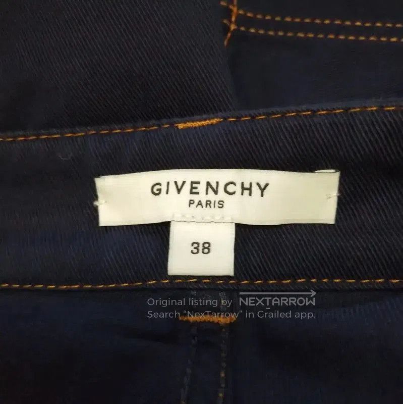 Givenchy Givenchy Dark Blue Cotton Women's Jeans . Size 23" - 3 Thumbnail