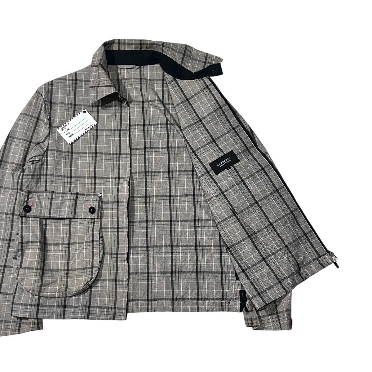 Burberry Burberry Black Label Collar Outer Checker Size US L / EU 52-54 / 3 - 3 Thumbnail