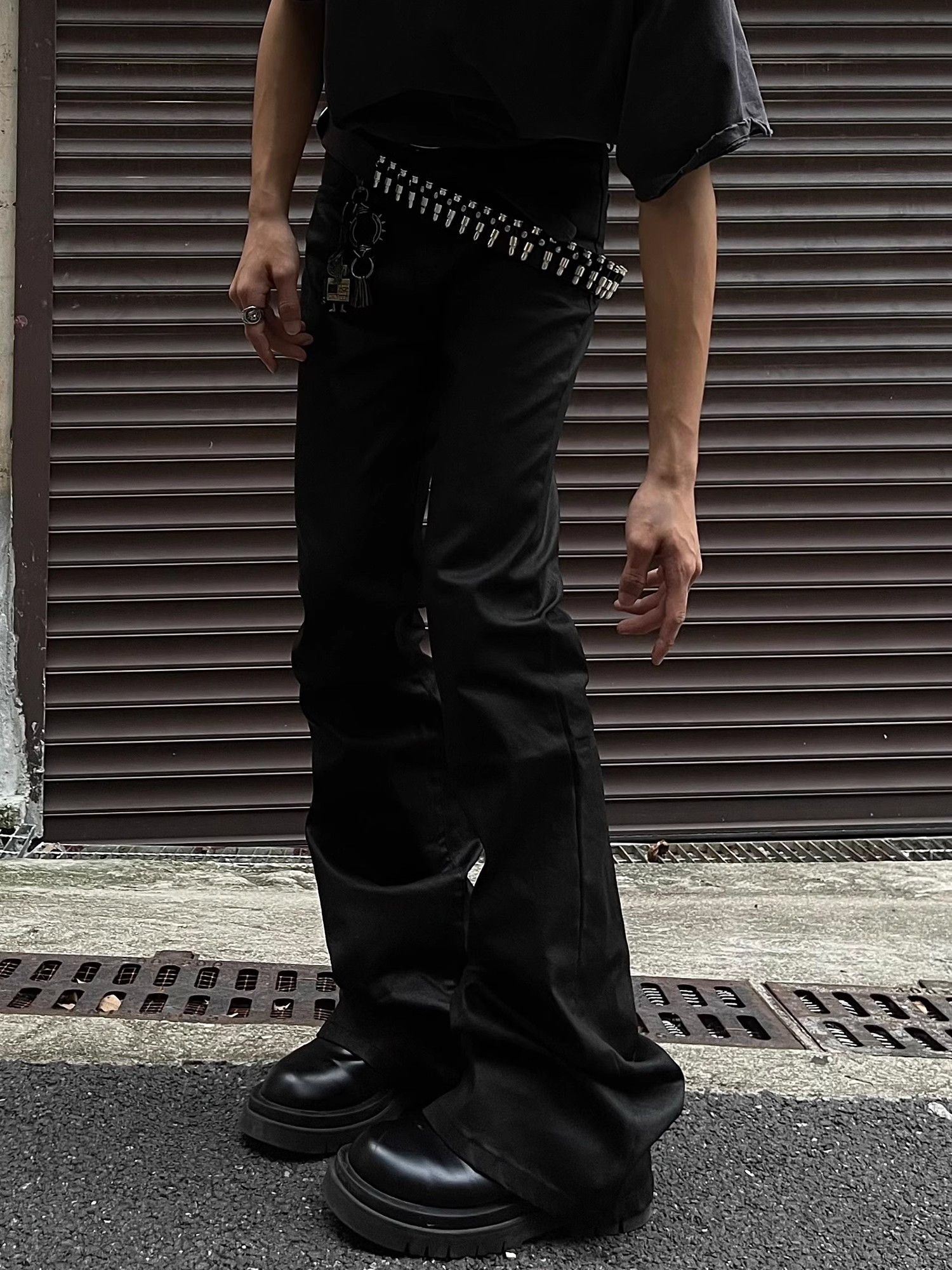 Japanese Brand × Jean Wax faced matte glossy jeans Size US 32 / EU 48 - 8 Thumbnail