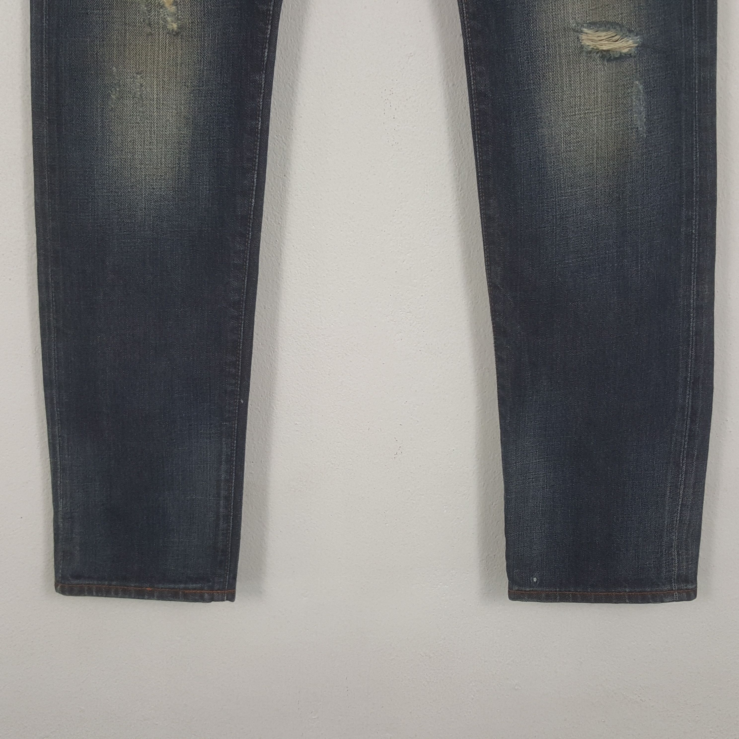 Evisu Evisu Japan No 3 Selvedge Custom Art Daicock Denim Jeans Size US 30 / EU 46 - 6 Thumbnail