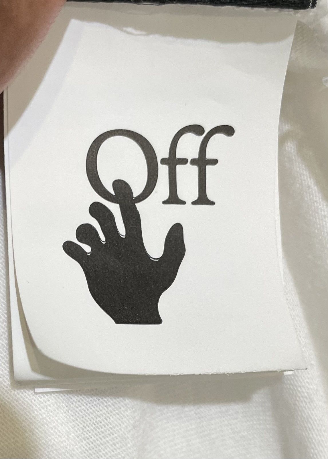 Off-White OFF-WHITE Hand Arrow Tee Size US L / EU 52-54 / 3 - 8 Thumbnail