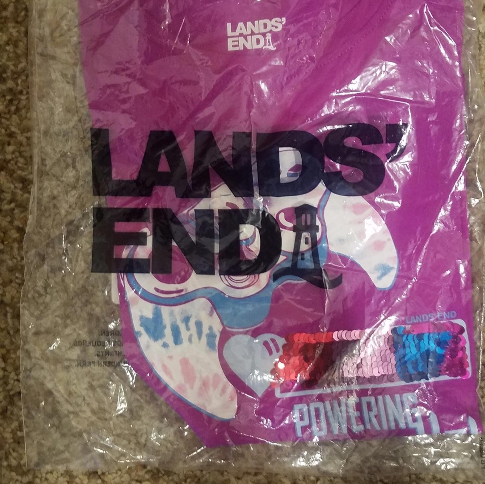 Lands' End NWT Lands' End Powering Up Graphic T Shirt Medium Size US M / EU 48-50 / 2 - 1 Thumbnail