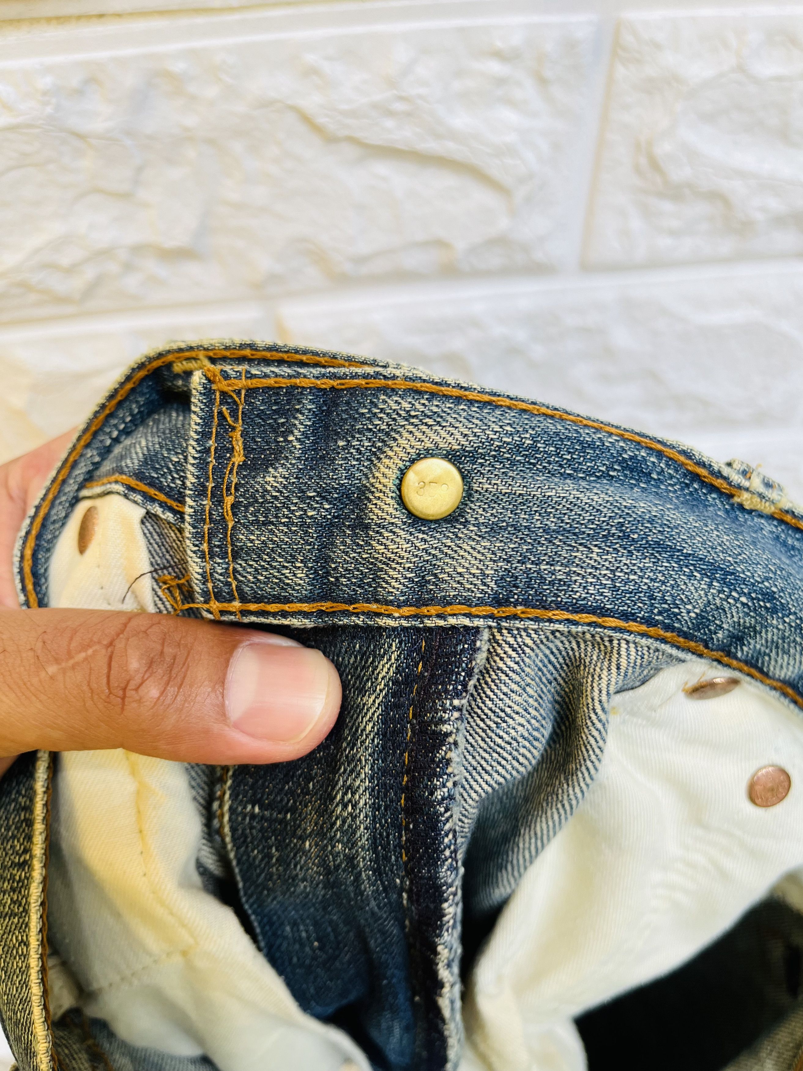 Levi's Vintage Clothing Vintage 50s Levis Reproduction Designer Fashion Style Size US 30 / EU 46 - 13 Thumbnail