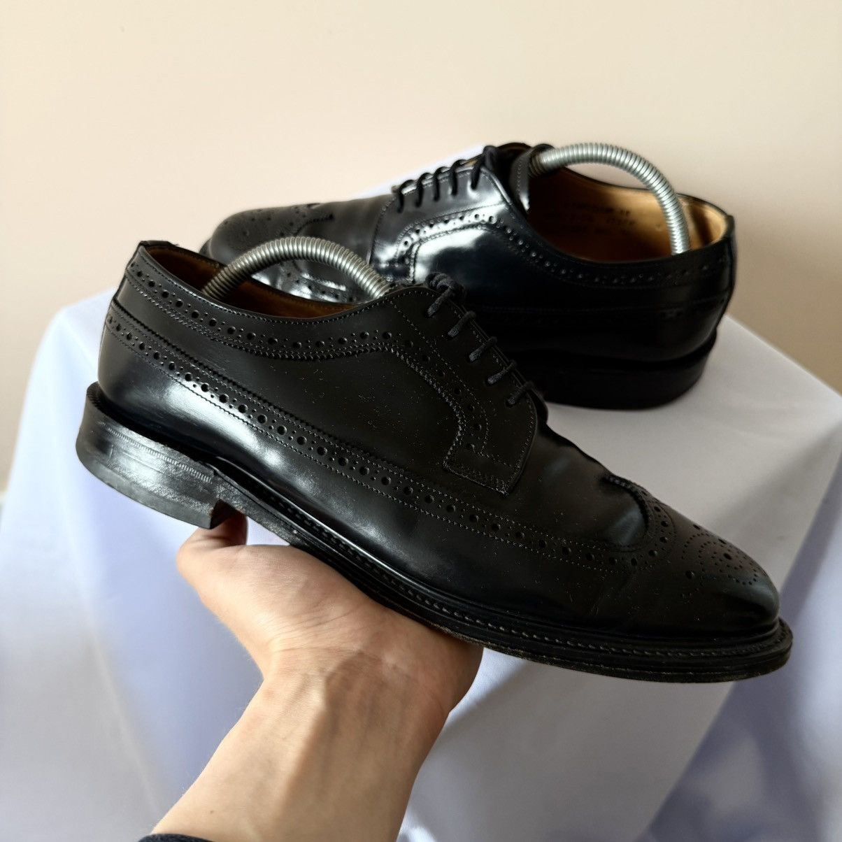 Cheaney Cheaney Broad Black Leather Casual Shoes Size US 9 / EU 42 - 5 Thumbnail