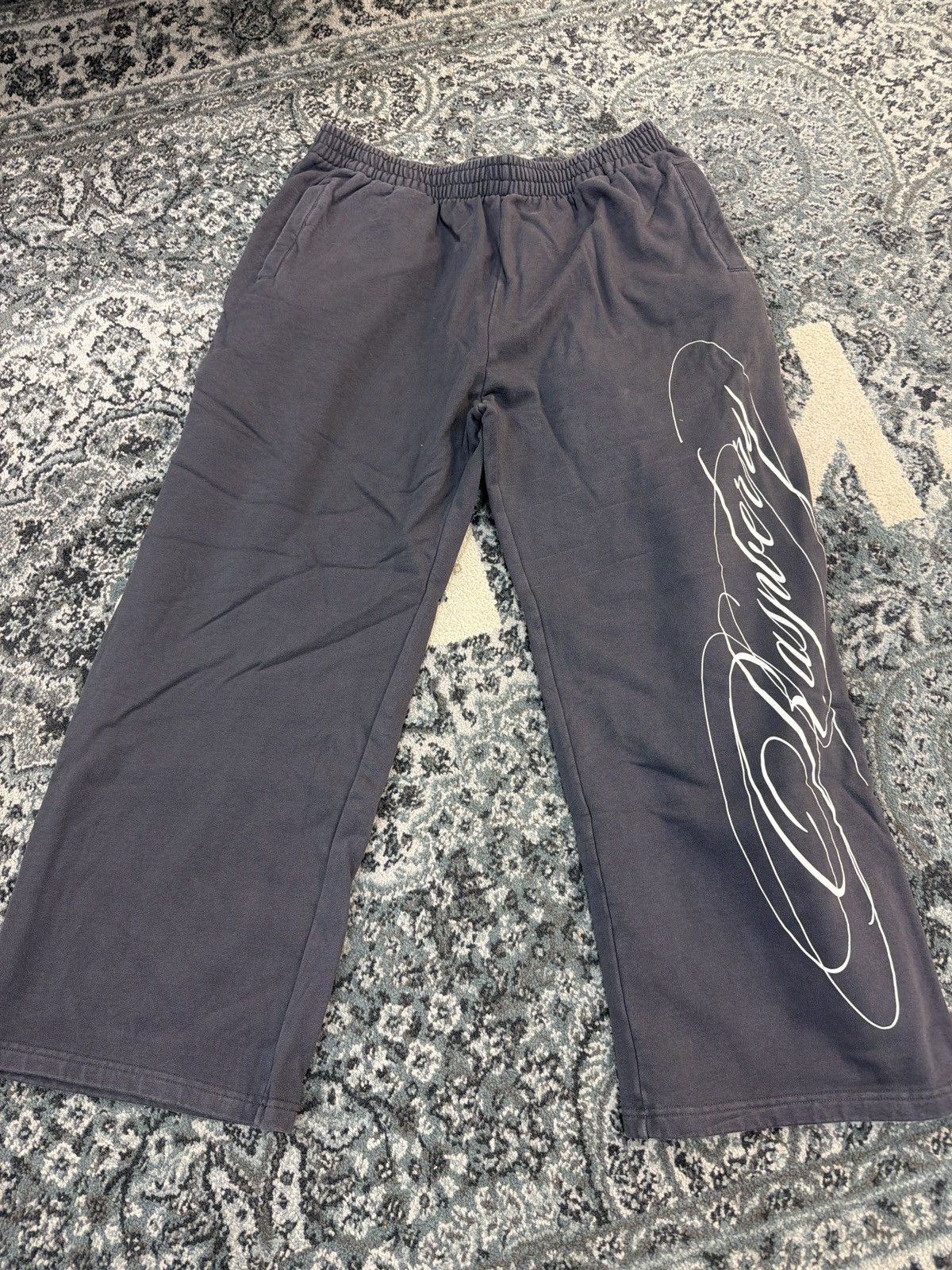 The GV Gallery The Gv Gallery Script Sweatpant Aged Black Size US 36 / EU 52 - 1 Thumbnail