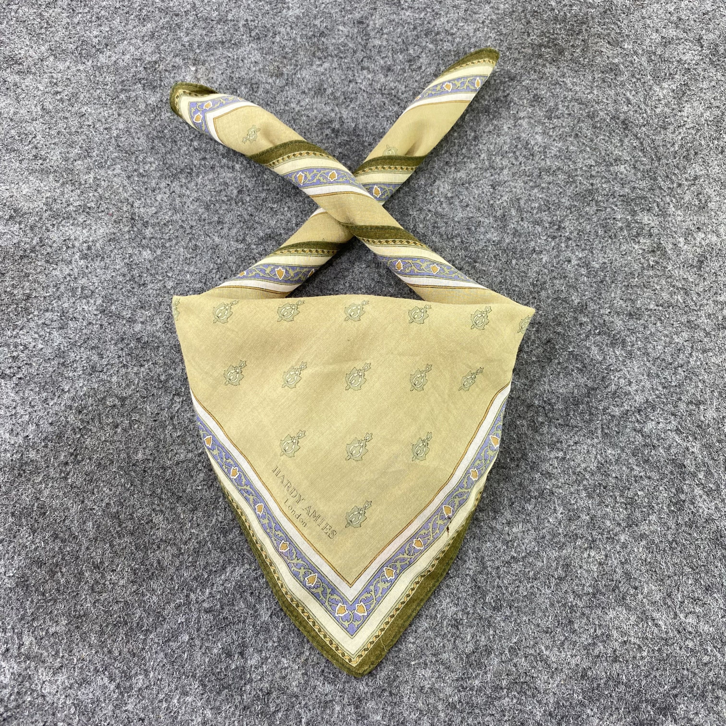 Hardy Amies Hardy Amies Handkerchief / Bandana / Neckerchief-B548 Size ONE SIZE - 2 Thumbnail