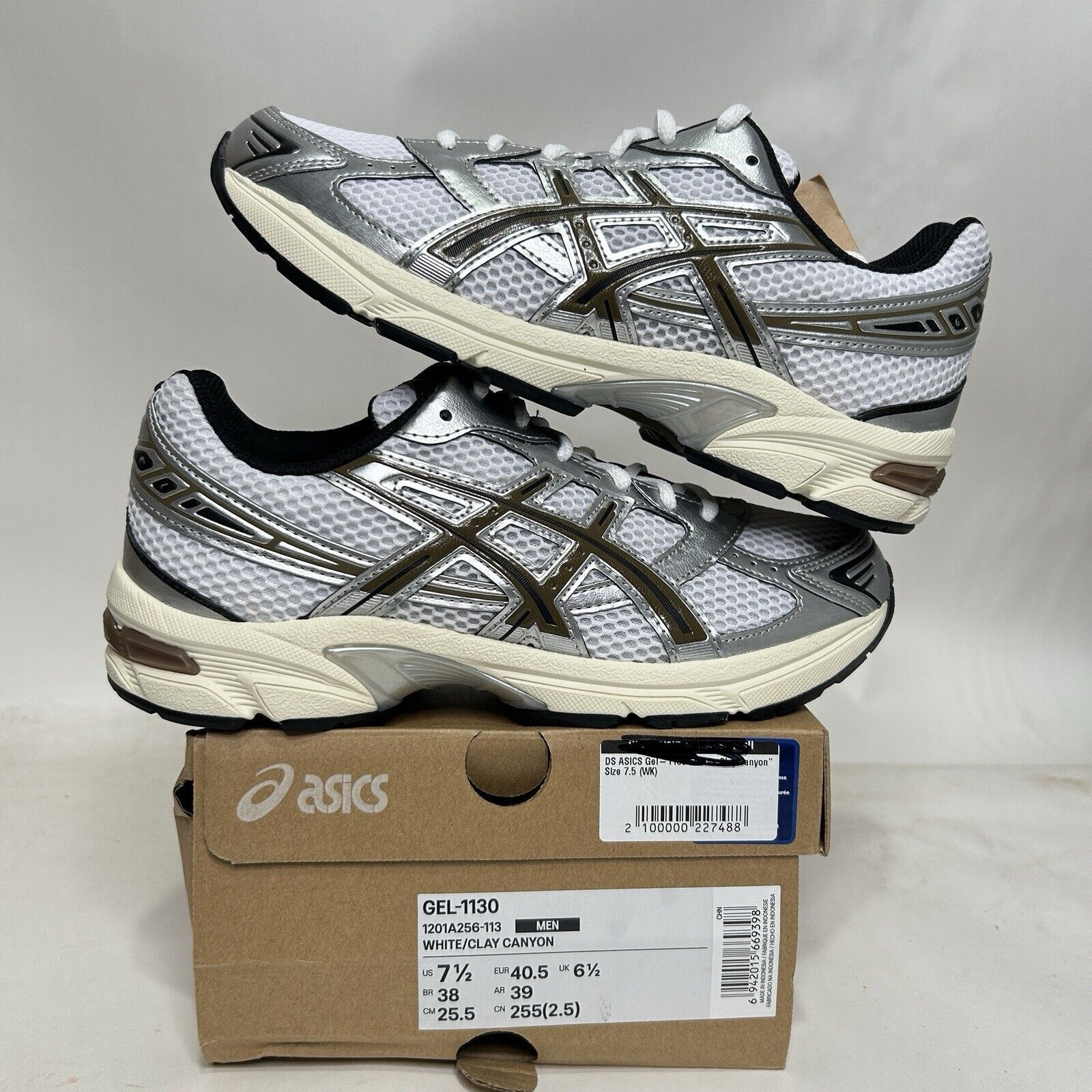 Asics ASICS Gel-1130 “White Clay Canyon” 2024 Size US 9 / IT 39 - 1 Thumbnail